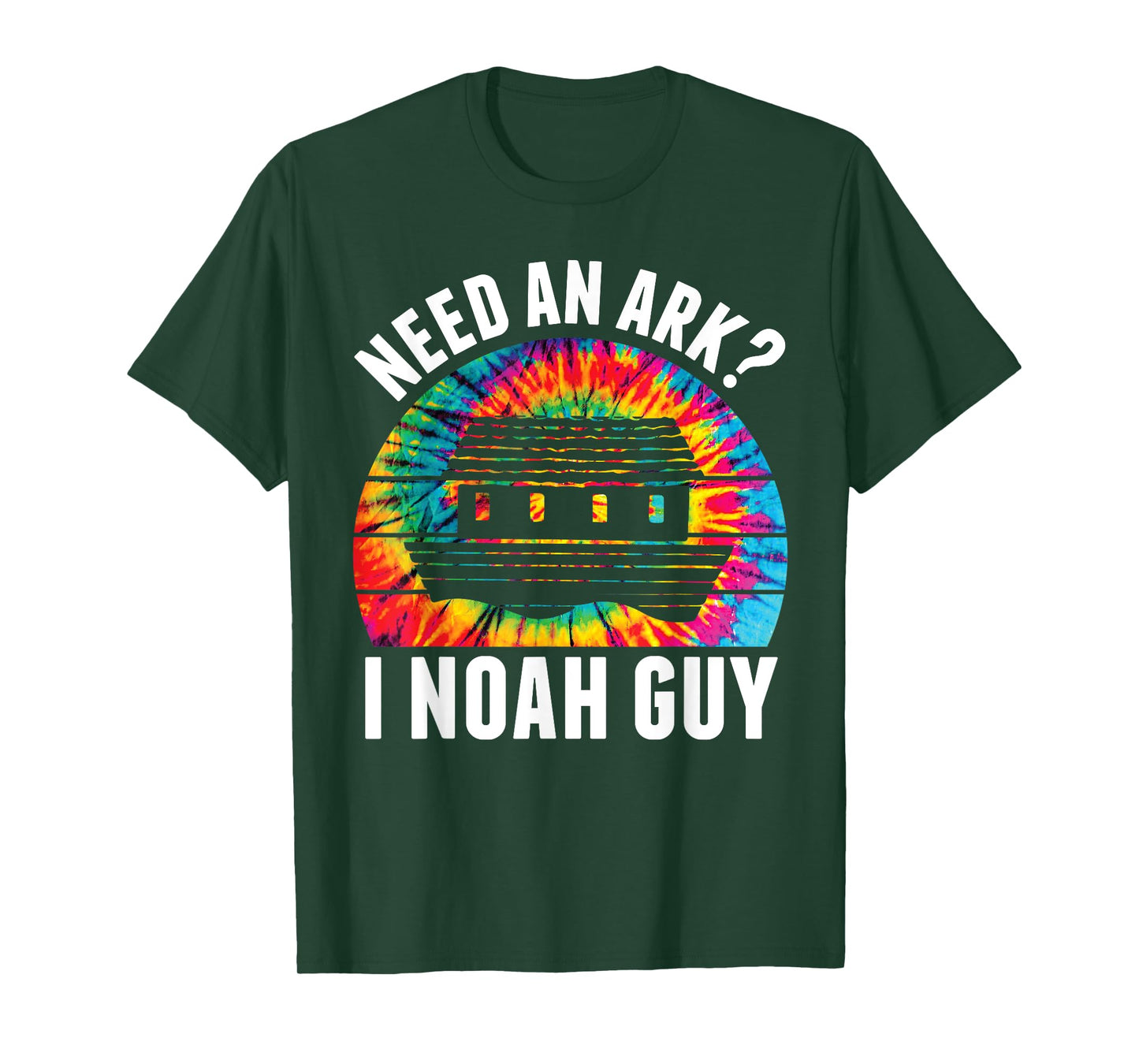 Need an Ark I Noah Guy Funny Jesus Bible Faith Christian Pun T-Shirt