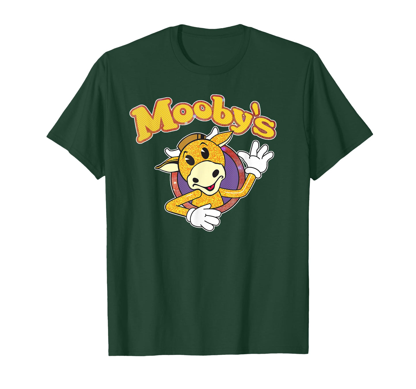 Kevin Smith View Askewniverse Mooby's Logo Golden Calf Edit T-Shirt