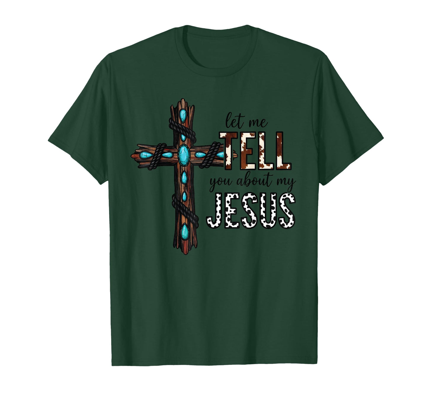 Let Me Tell You About My Jesus Christian Religious Bible God T-Shirt
