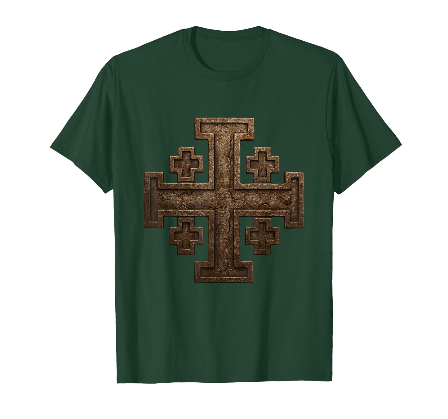 Catholic Templar Jerusalem Cross - Kingdom of Jerusalem T-Shirt