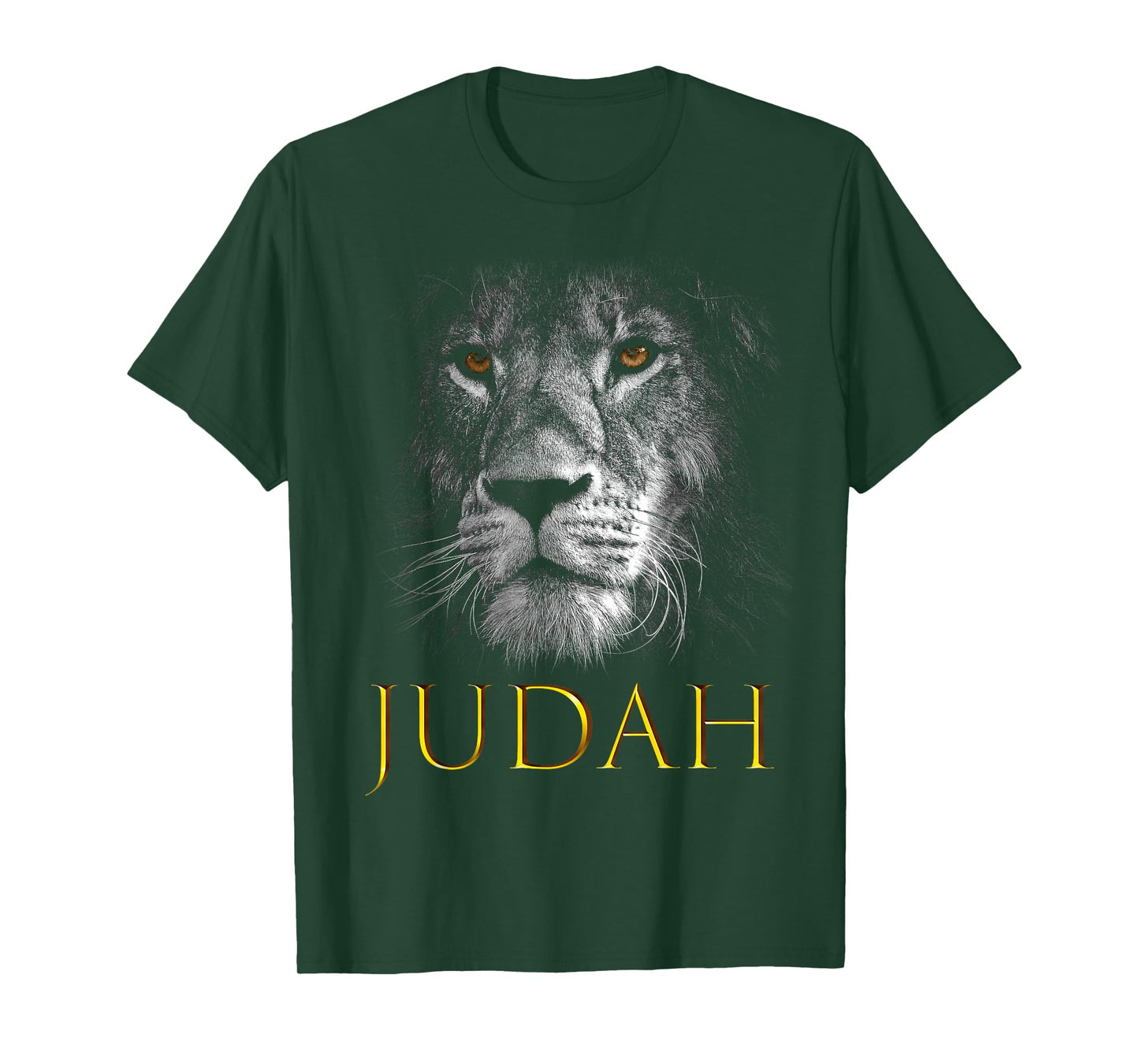 Lion of Judah Jesus Christian Faith Over Fear T-Shirt