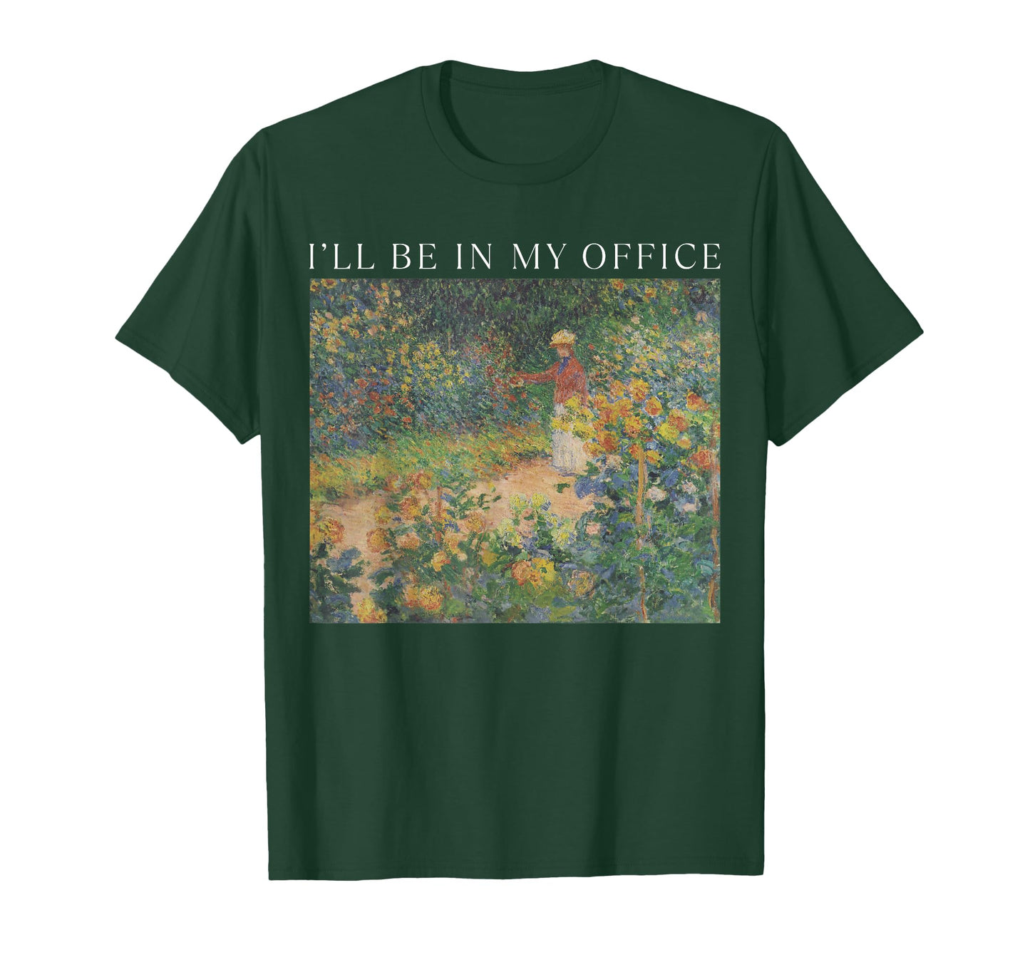 I'll Be in My Office Garden Funny Distressed Gardening T-Shirt