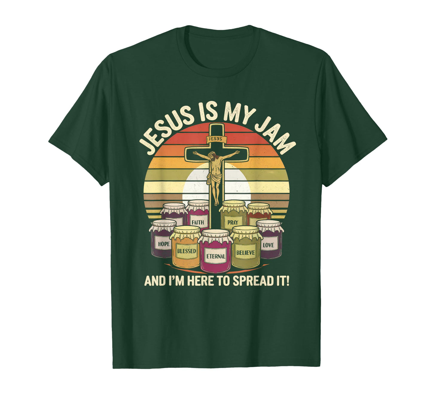 Jesus is My Jam Tshirt Men Women Christian Bible Verse T-Shirt