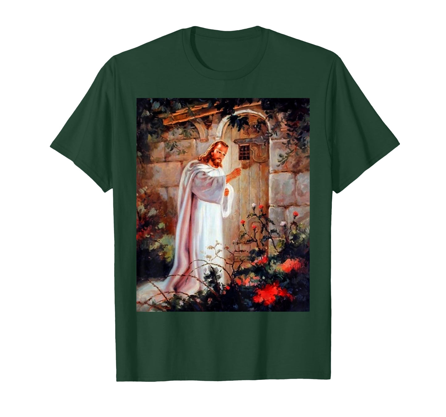Jesus Christ Knocking At the Door Jesus T-Shirt