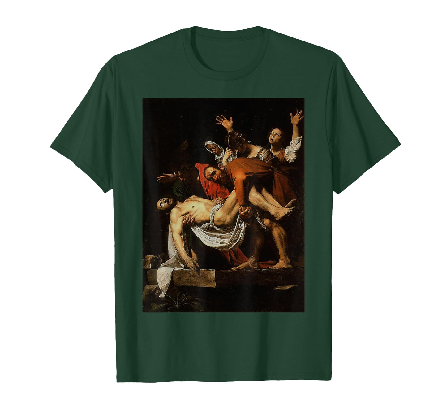 Caravaggio's The Entombment of Christ T-Shirt