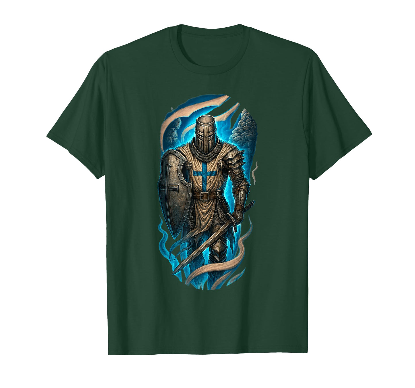 Christian Knight Templar - Warrior of Christ T-Shirt