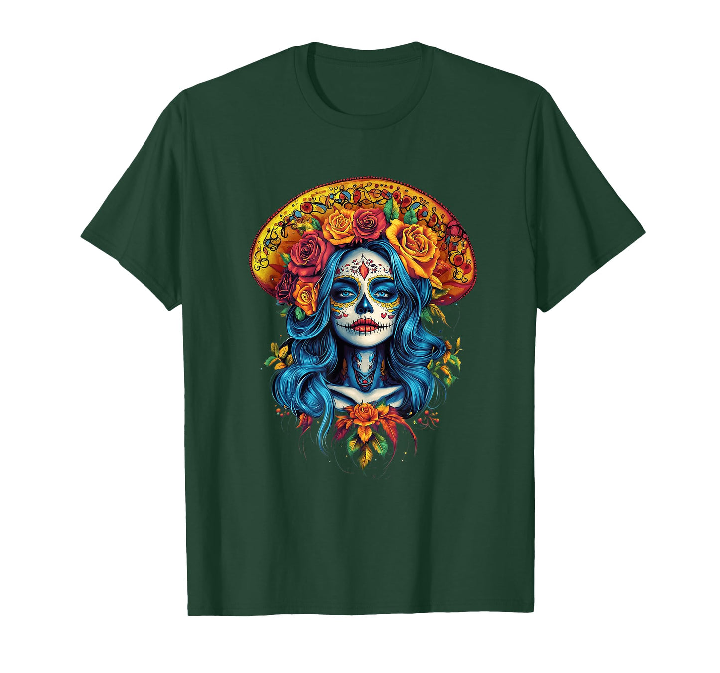 Dia De Los Muertos Skeletons Dancing Mexican Day Of Dead T-Shirt