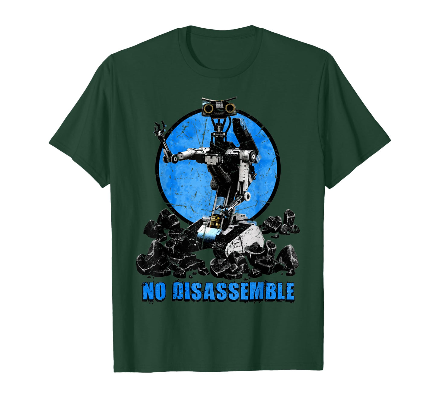 Vintage Funny Quote No Disassemble Apparel Vintage Funny Quote T-Shirt - Unisex-Adults, Black, Small, Short Sleeve, T-Shirt
