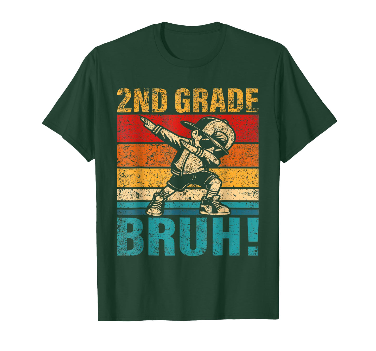 2nd Grade Level Unlocked – Dabbing Gamer Boy Back to School T-Shirt