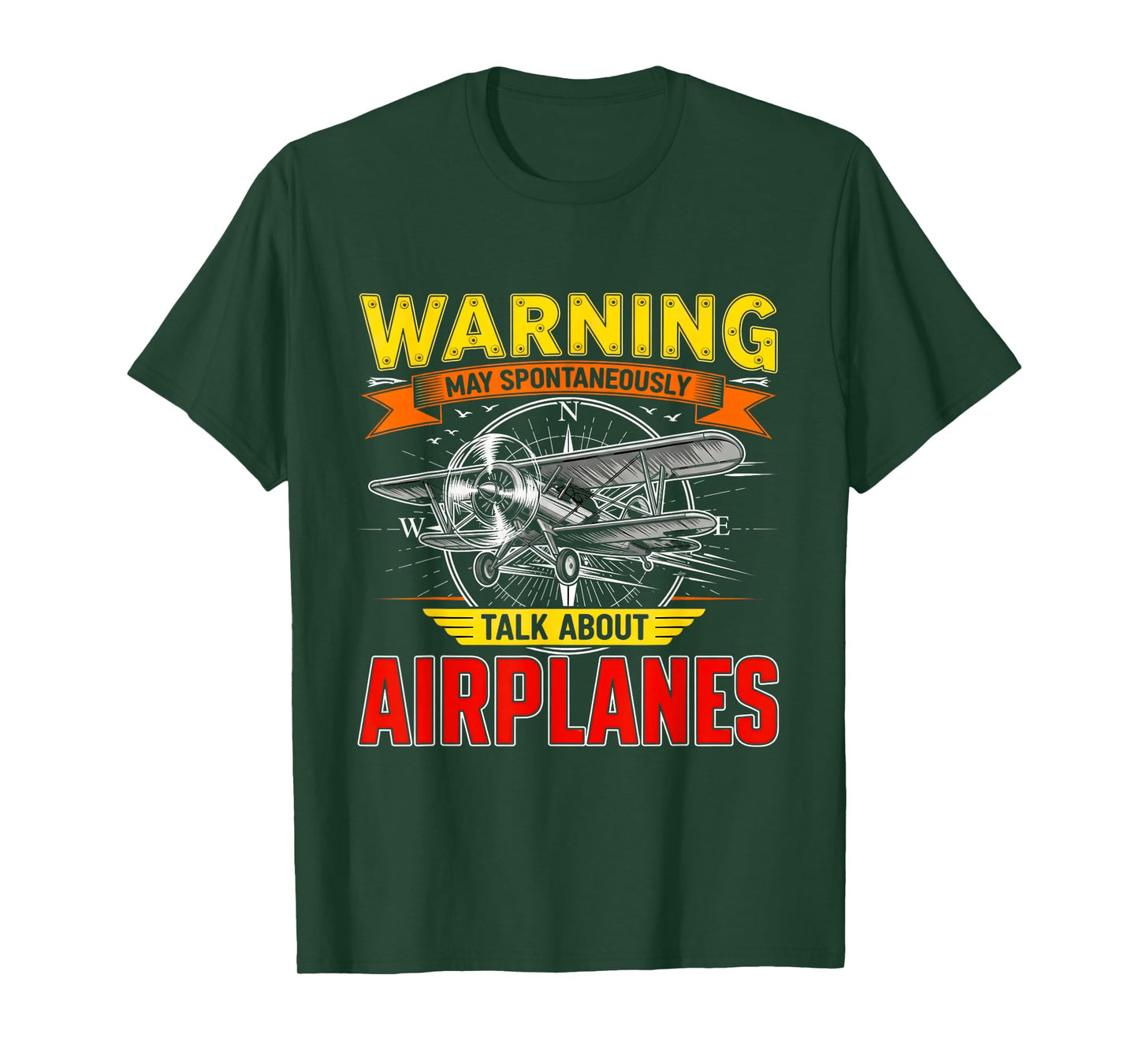 Airplane Novelty for Men Women Plane Aviation Funny Pilot T-Shirt