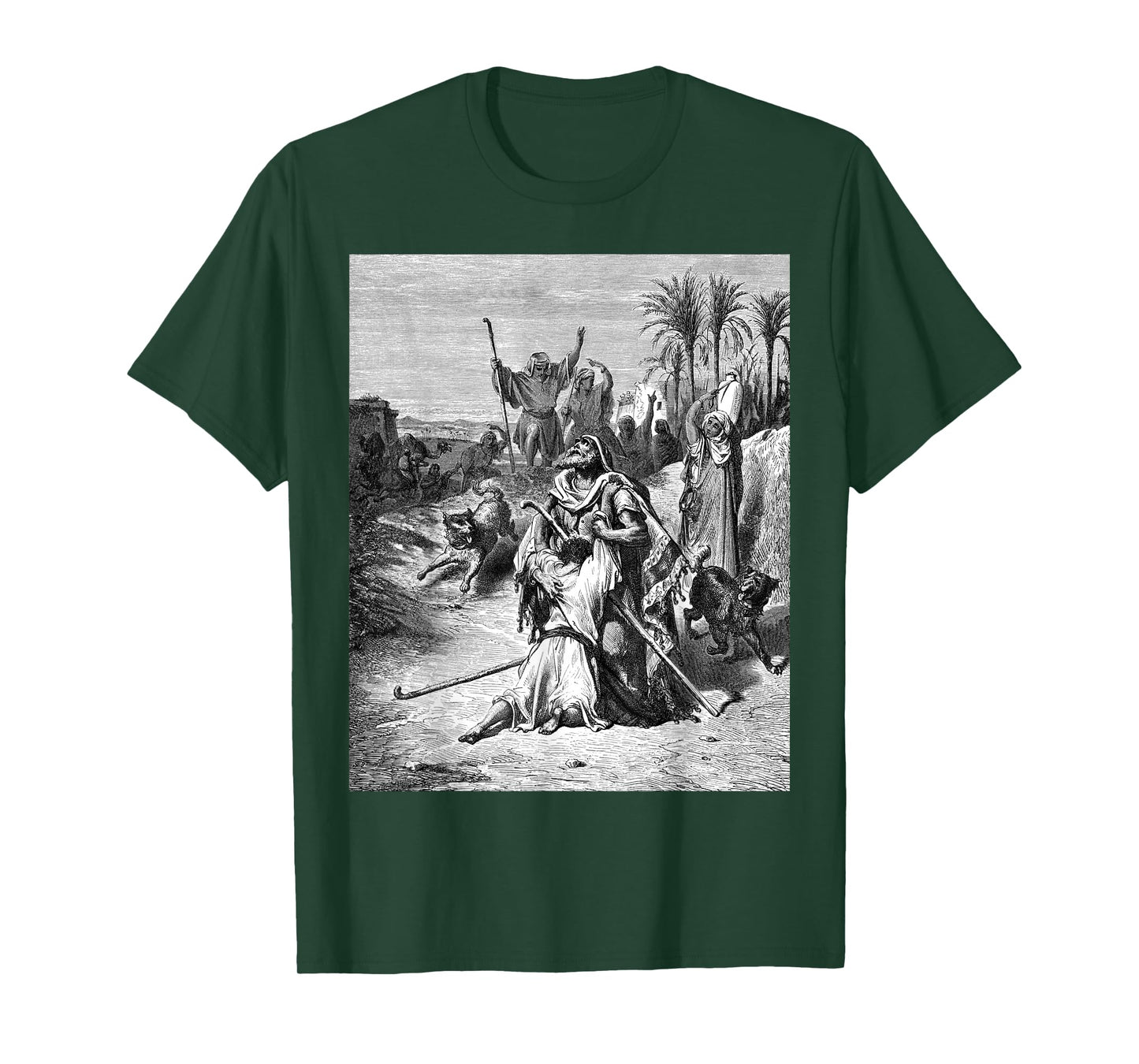 The Prodigal Son Gustave Dore Religious Biblical Art T-Shirt