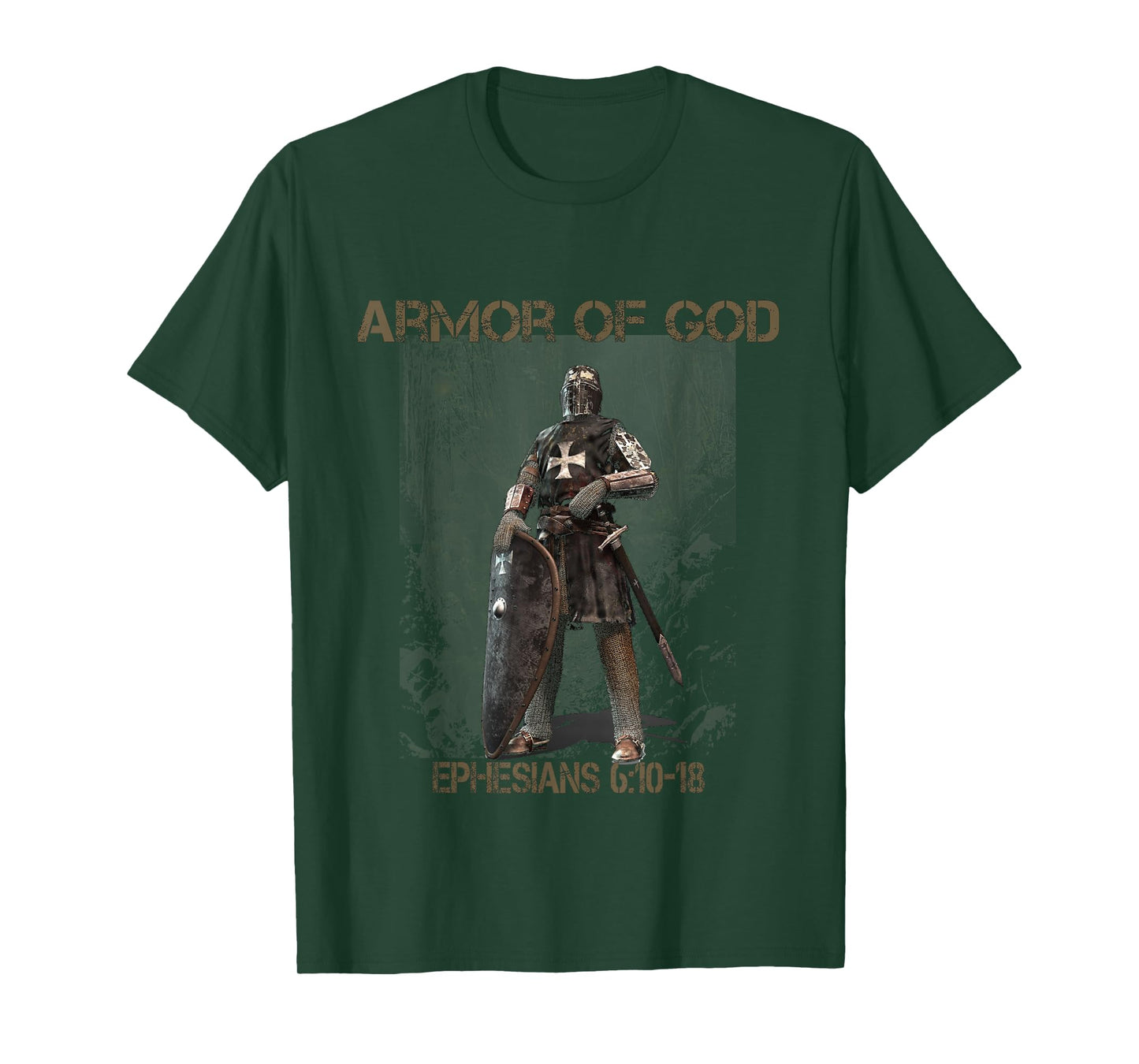 Christian T S Bible Verse T S Scripture T S Armor of God T T-Shirt