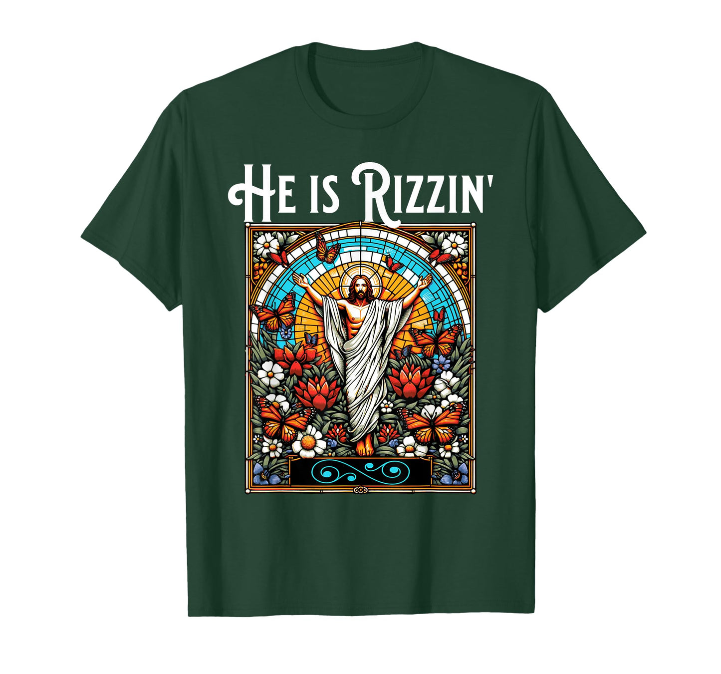 Funny Rizz He is Rizzin Jesus T-Shirt