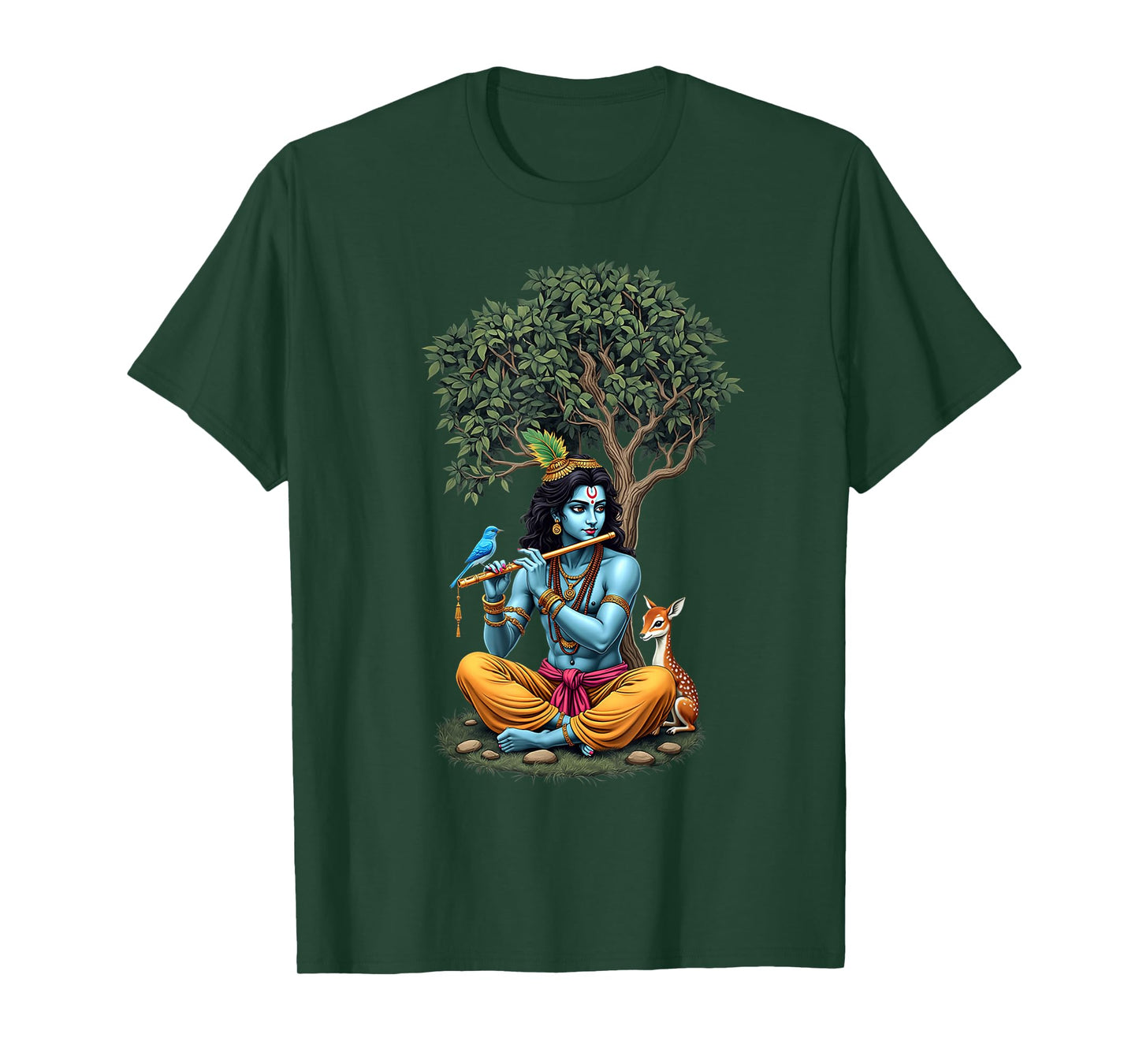 Gifts for Hindus Hinduism Diwali Festival Lord Krishna T-Shirt