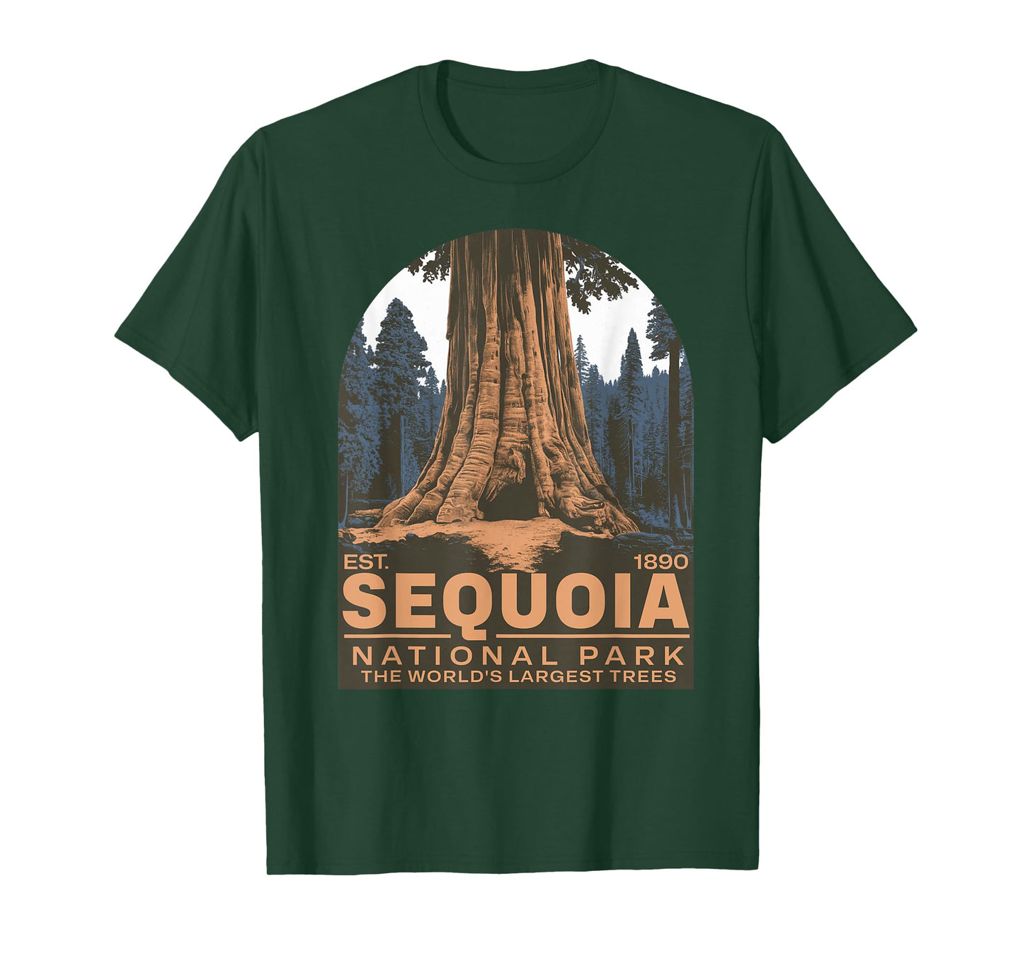 Sequoia National Park California Giant Tree T-Shirt