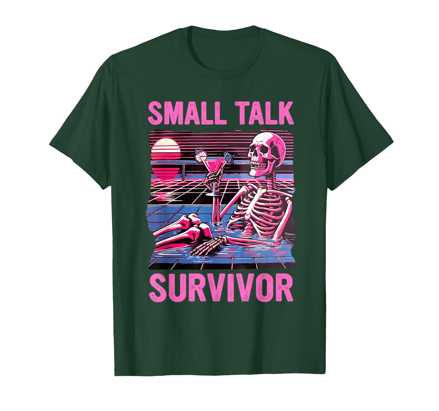 small talk survivor funny design T-Shirt