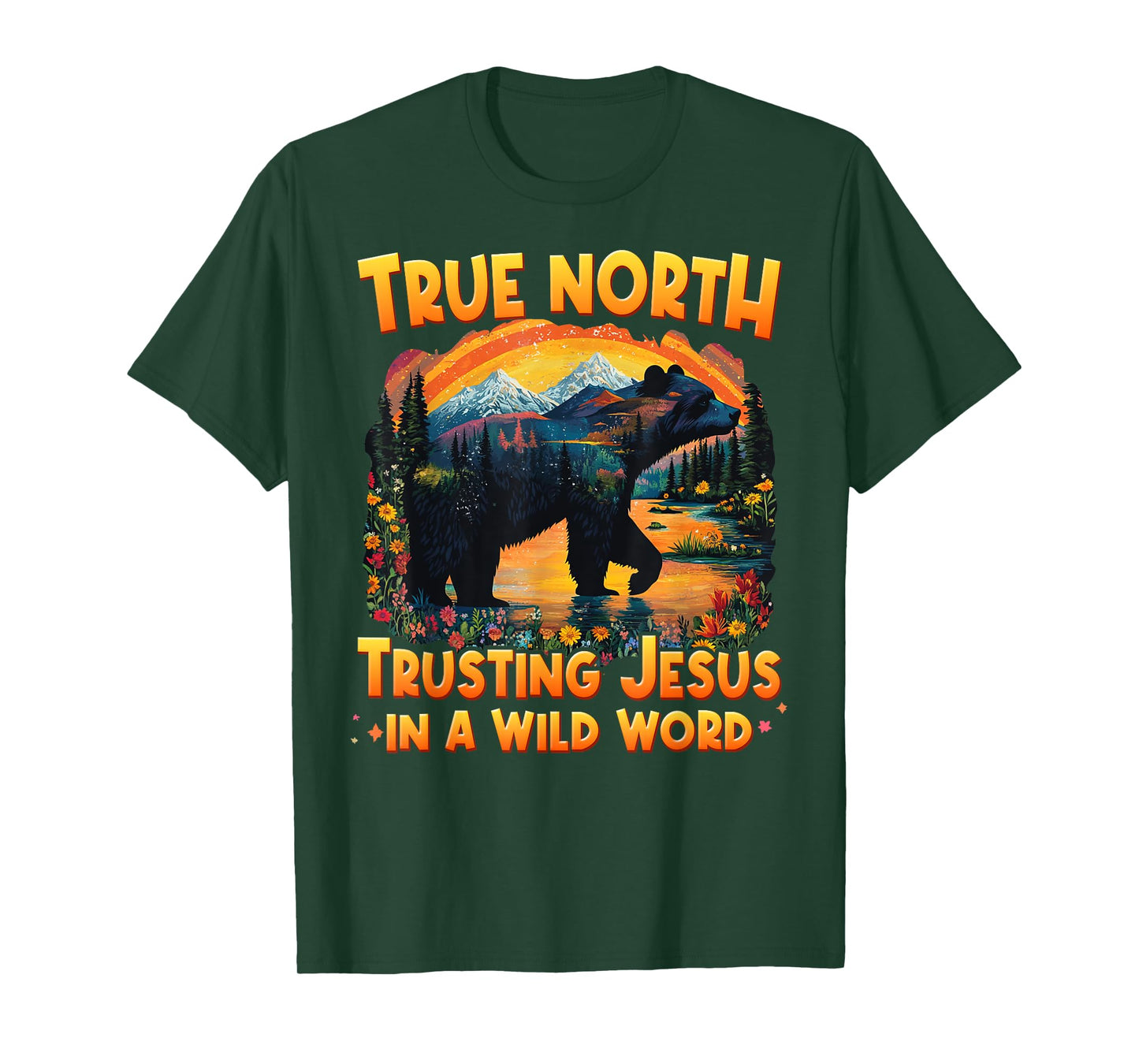 True-North Trusting Jesus In A Wild World VBS 2025 T-Shirt