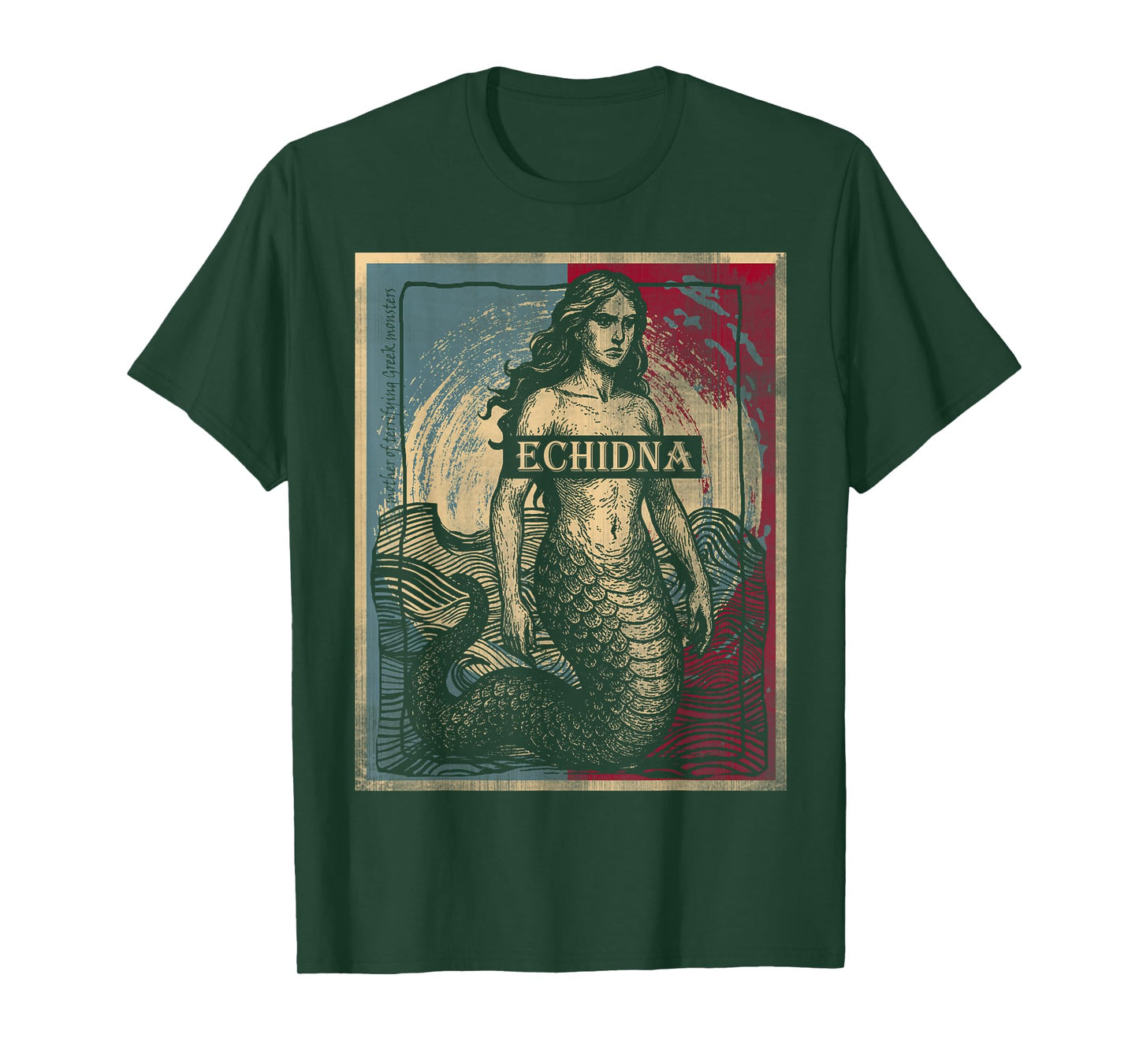 Echidna Goddess in Greek Mythology tee Mother of Monsters T-Shirt