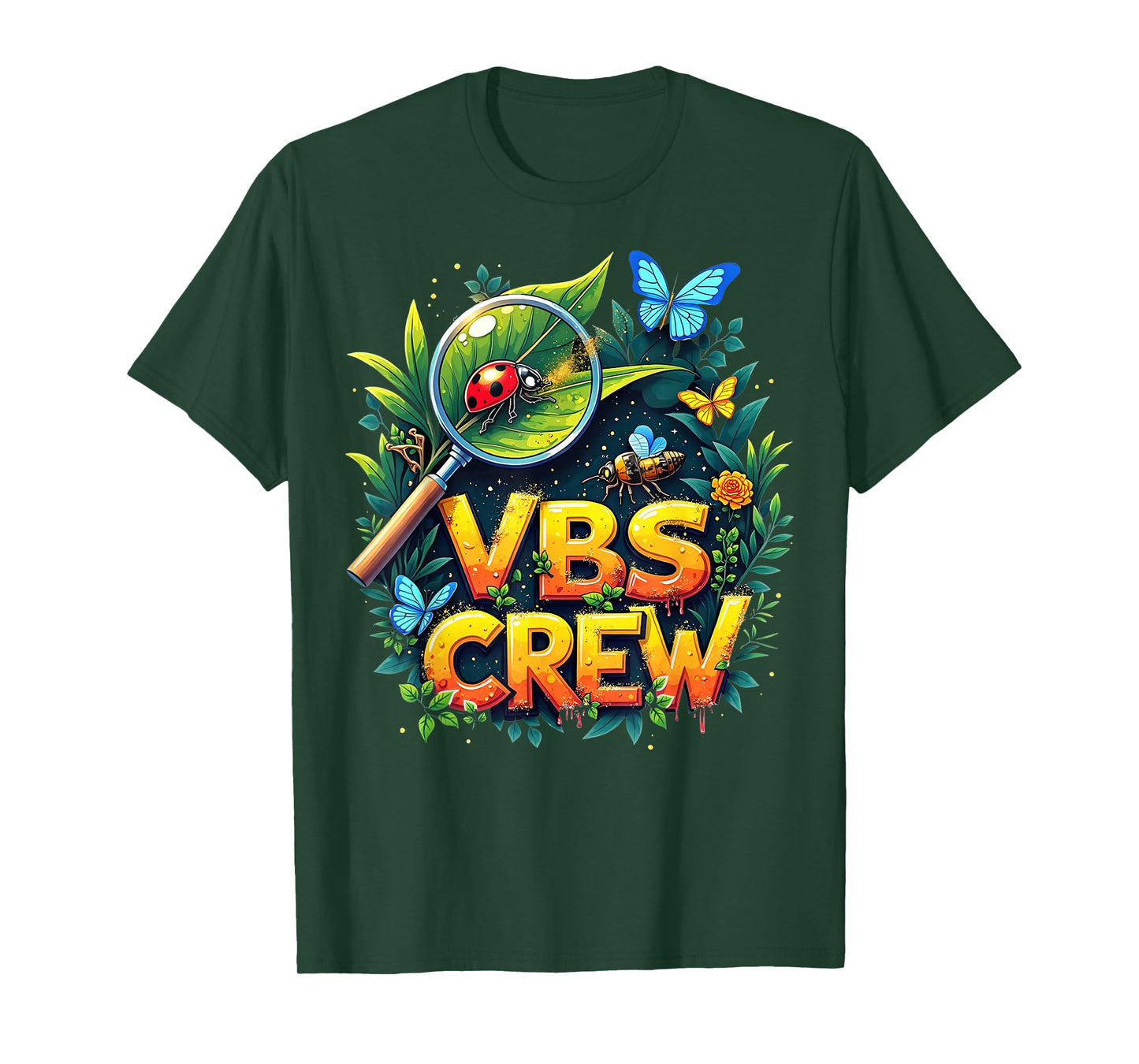 VBS Crew VBS 2025 Magnified Smallest Insects Adventure T-Shirt