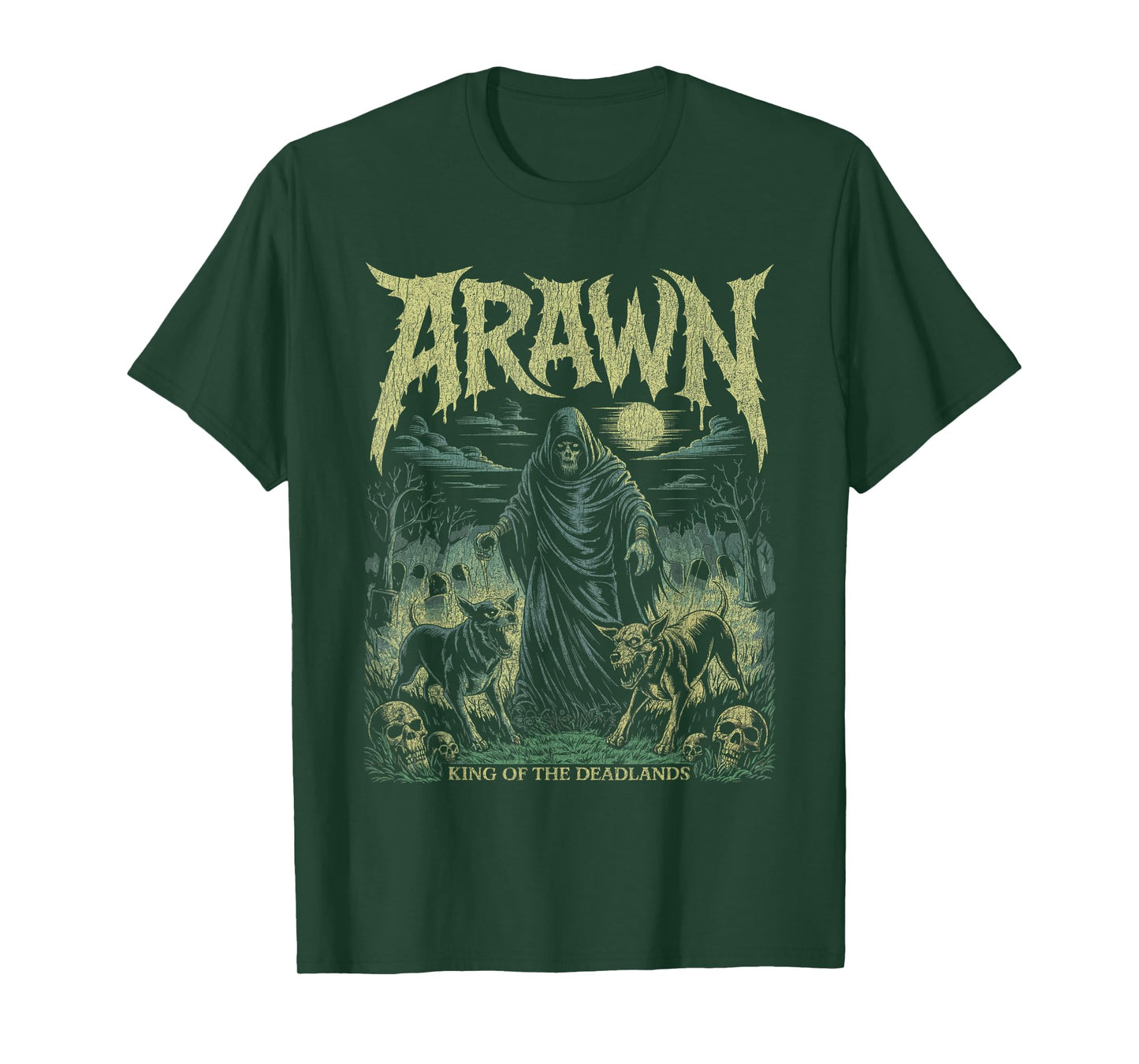 Arawn King of the Deadlands Celtic Death God T-Shirt