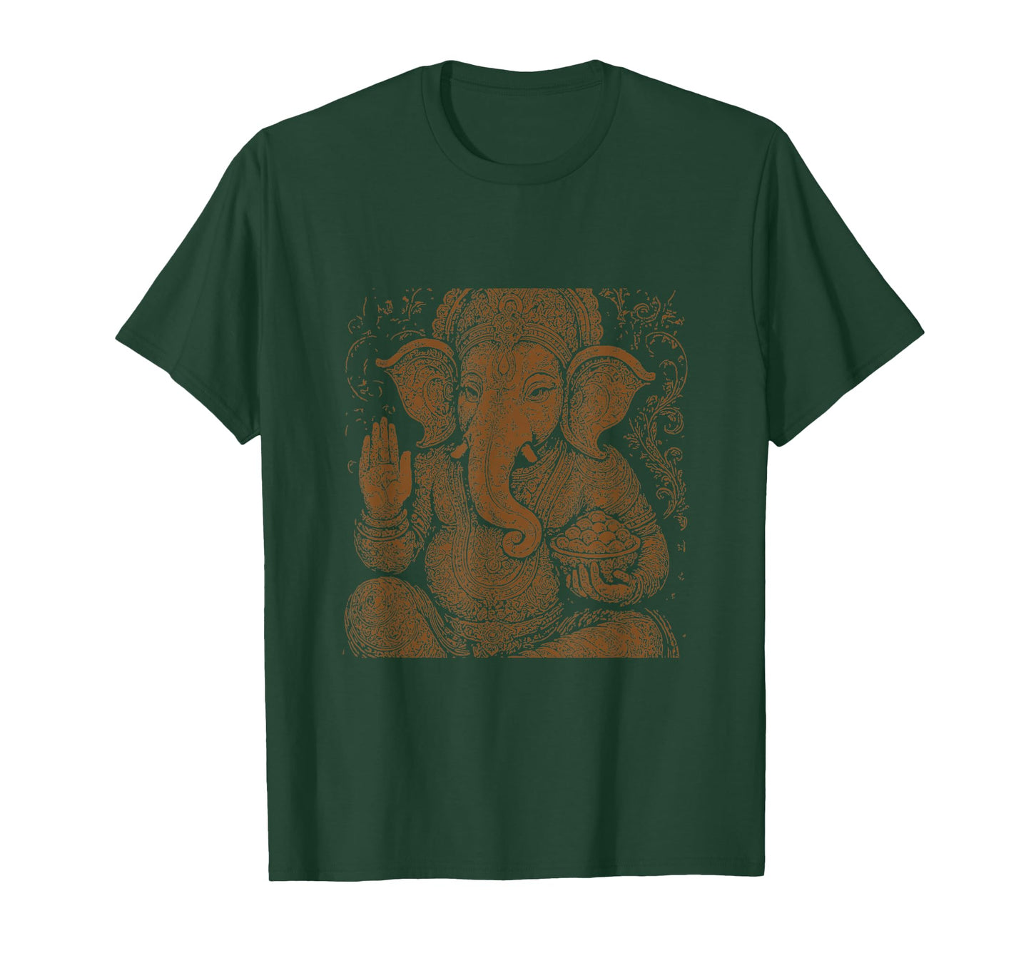 Ganesh Symbol Yoga Hindu Elephant God Ganesha Puja T-Shirt