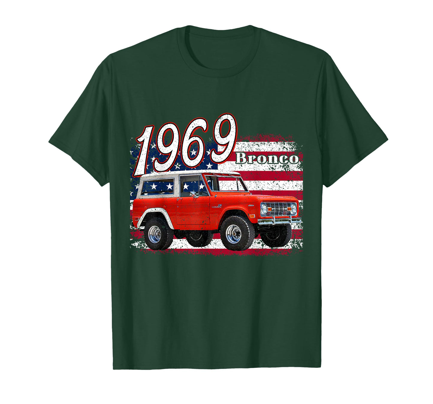 1969 69 Bronco SUV Car T-Shirt