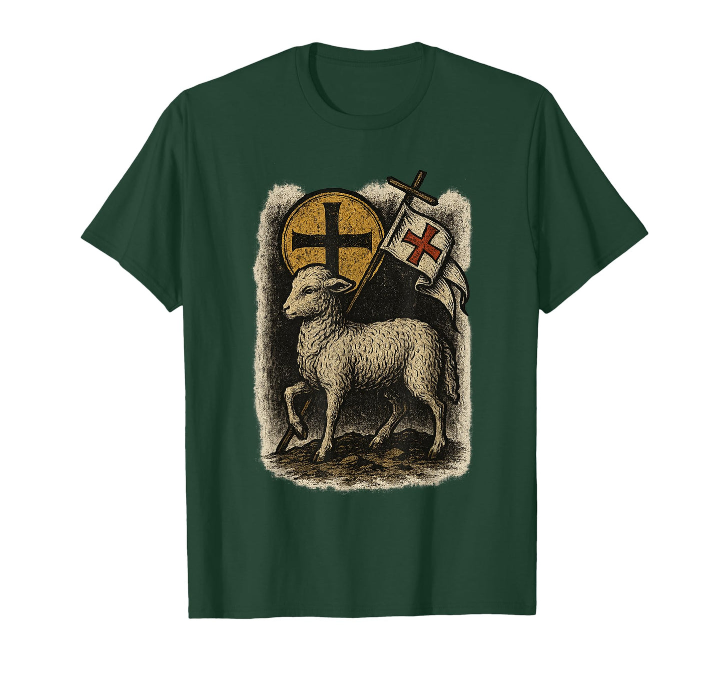 Agnus Dei Lamb of God - Jesus Christ T-Shirt