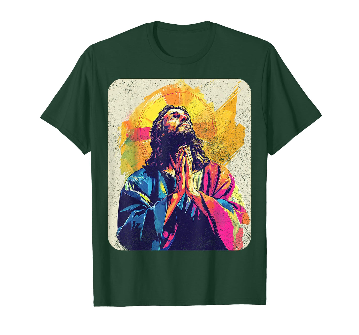 Vintage Jesus Christ On A T-Shirt