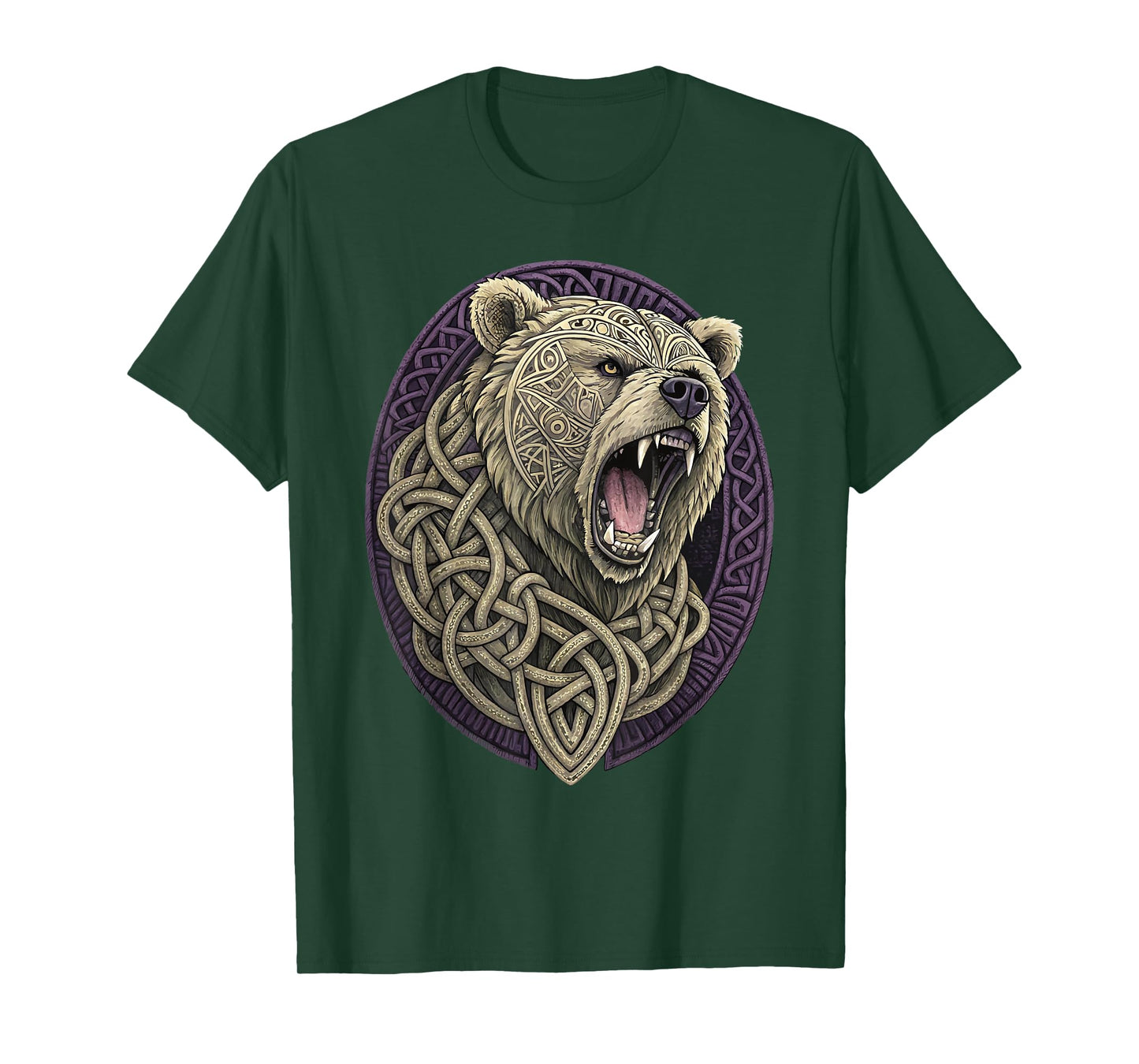 Norse Wild Berserker – Nordic Viking Bear T-Shirt