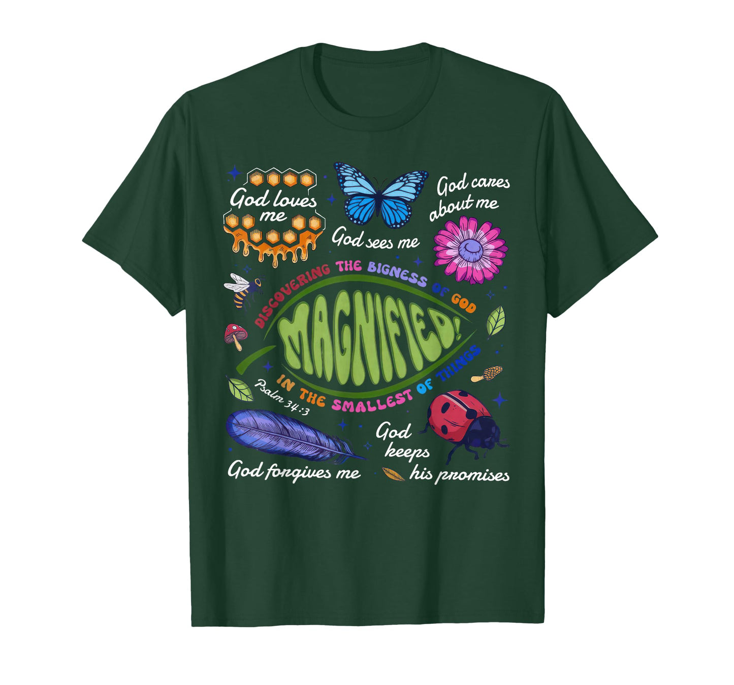 VBS 2025 Magnified Discovering The Bigness Of God Christian T-Shirt