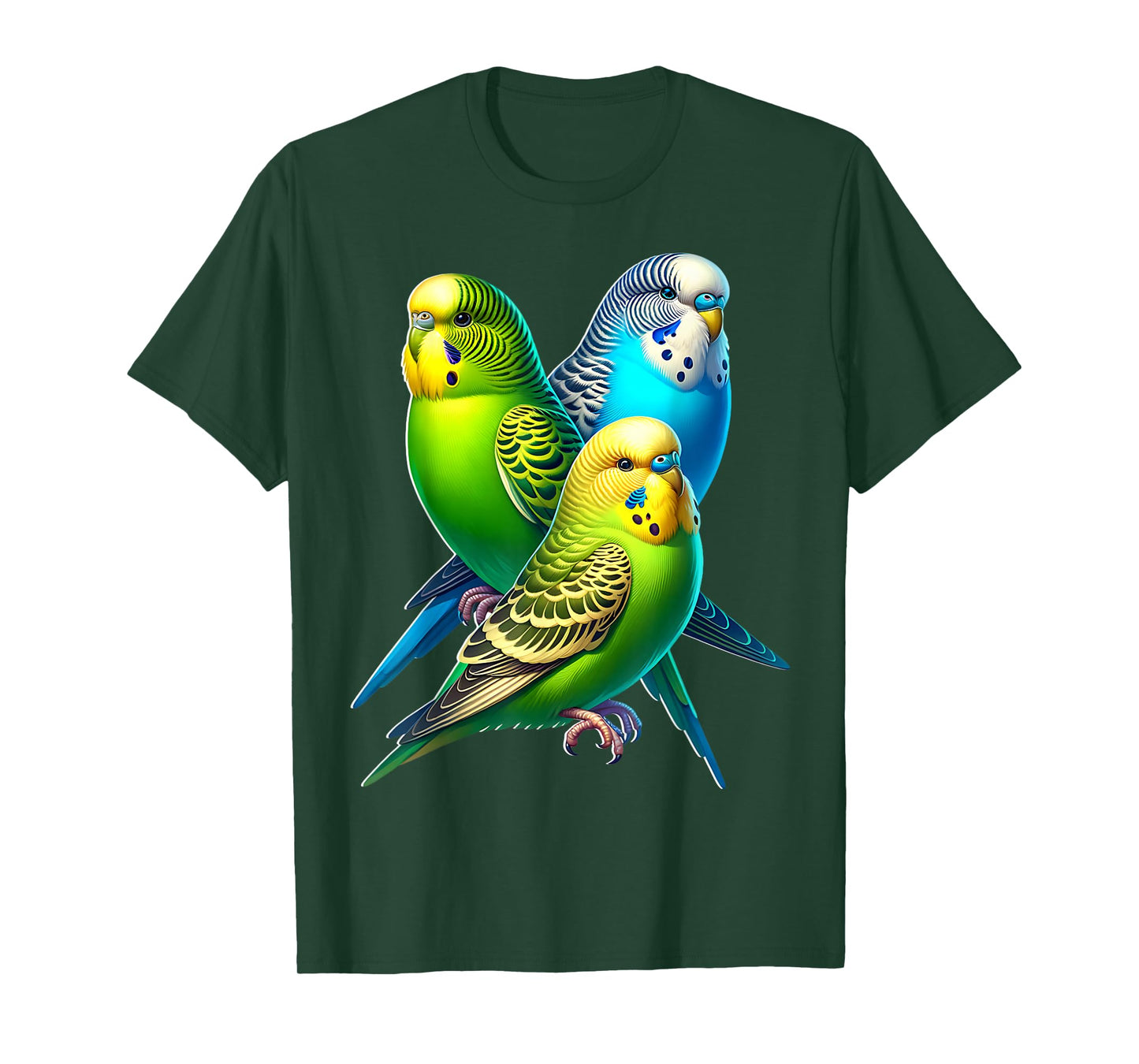 Funny Budgie Budgerigar Design T-Shirt