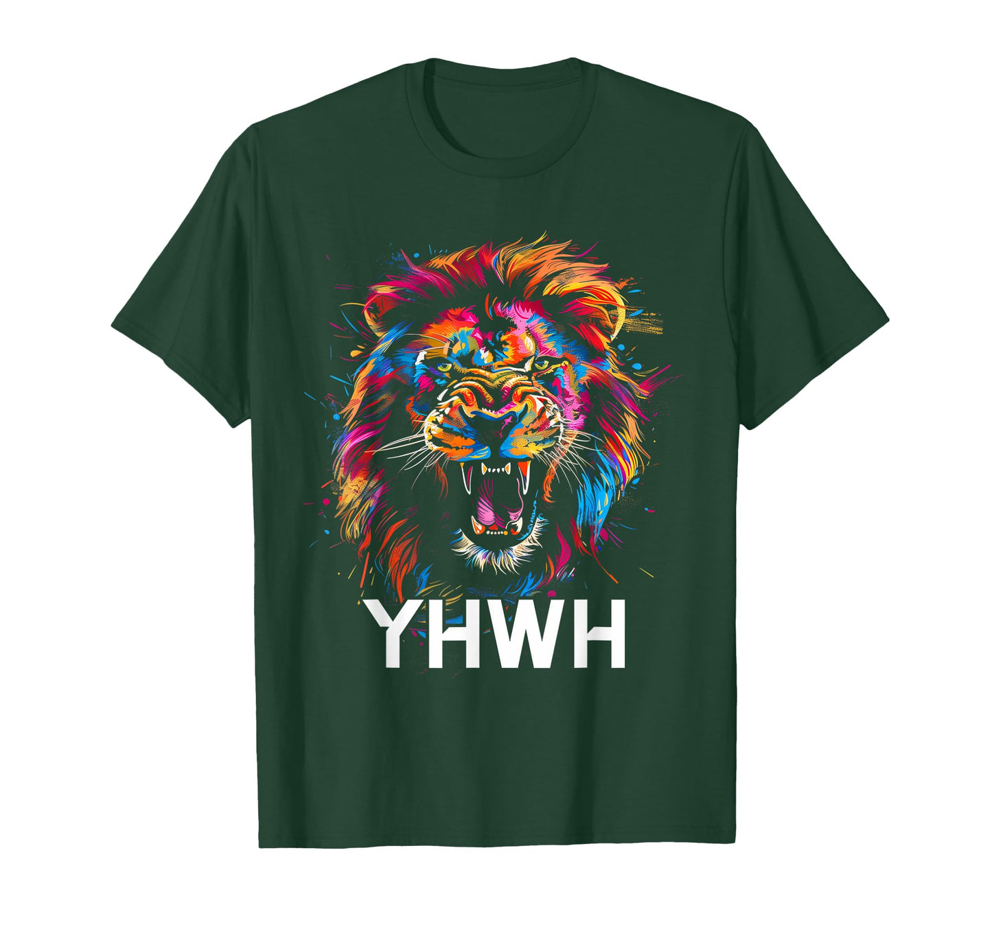 Hebrew Israelite Lion Of Judah Tribe YHWH Jew Jewish Yah T-Shirt