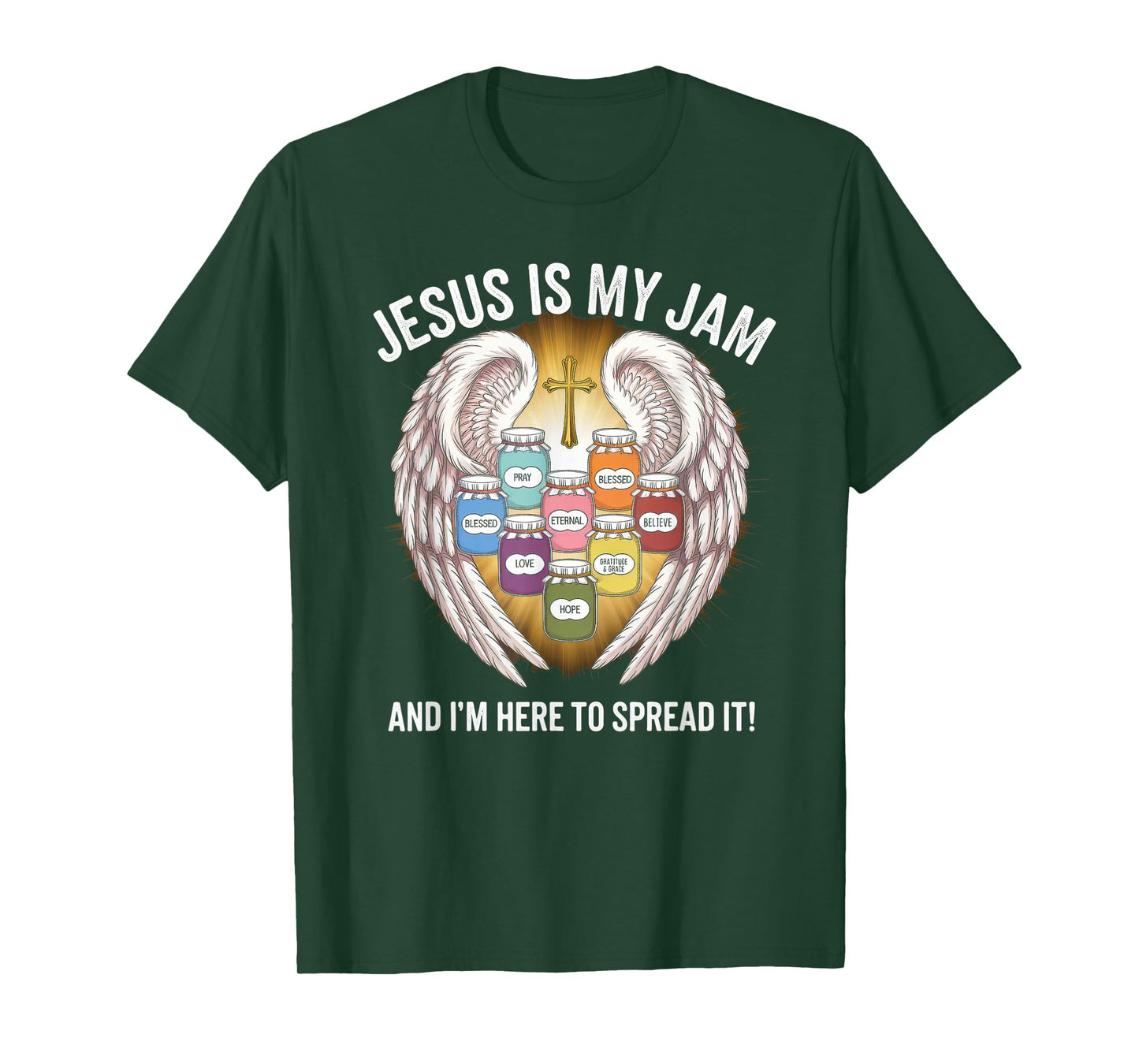 Jesus is My Jam Tshirt Men Women Christian Bible Verse T-Shirt