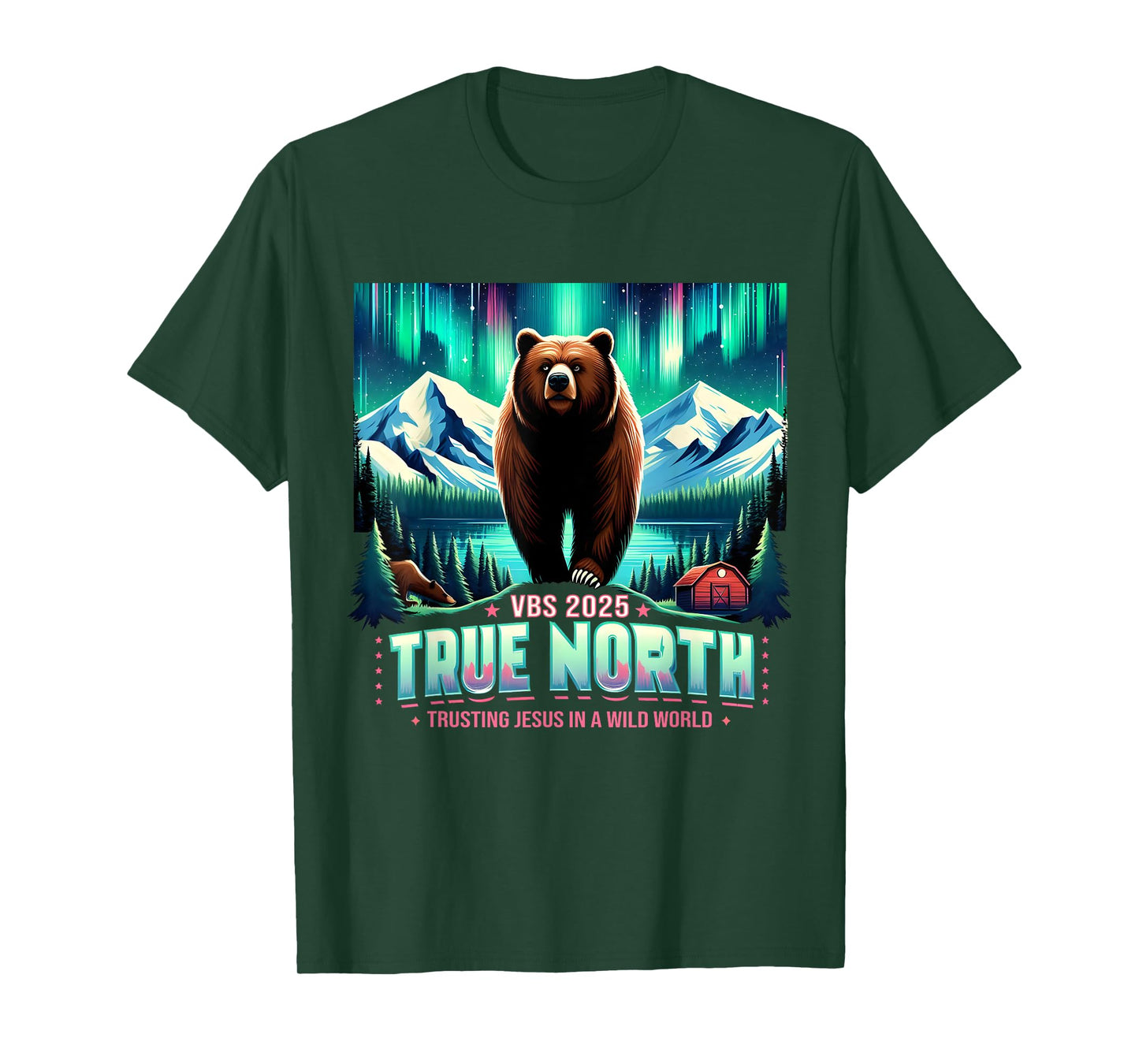 True North VBS 2025 Trusting Jesus Wilderness Christian T-Shirt