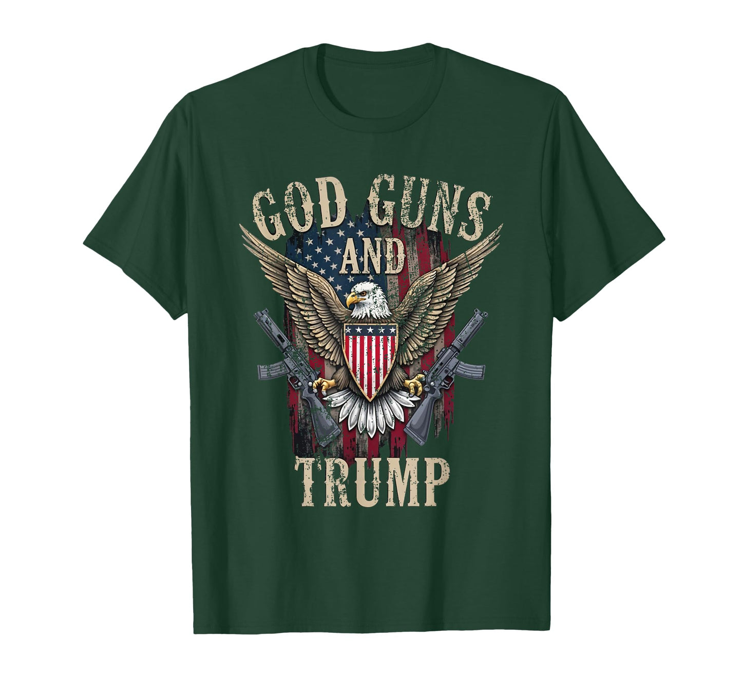 God Guns and Trump T-Shirt