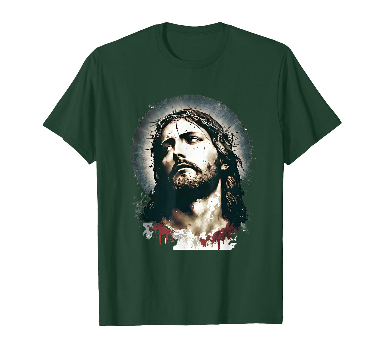 Christian Quotes Designs Faithful Christians Love Jesus Christ Graphical Design for Christians Unisex-Adults Black T-Shirt Small