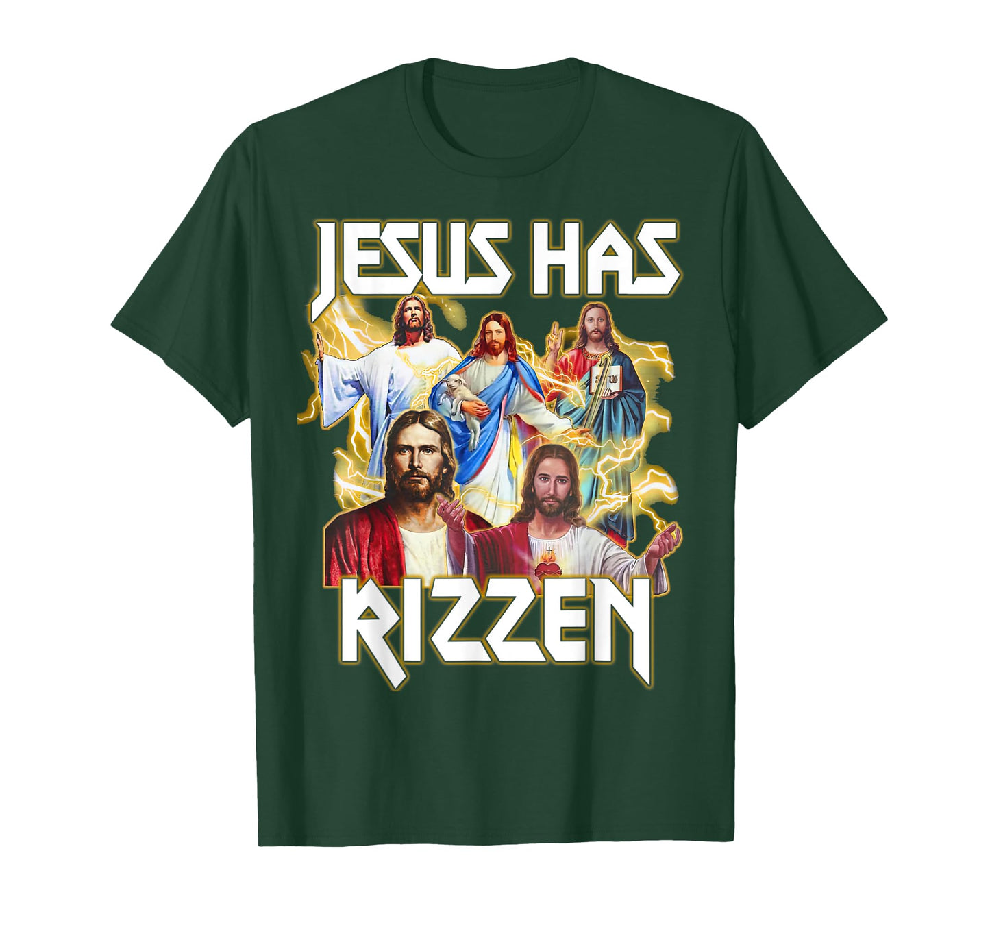 Jesus Has Rizzen, Christian Bible Faith, Christian Religion T-Shirt