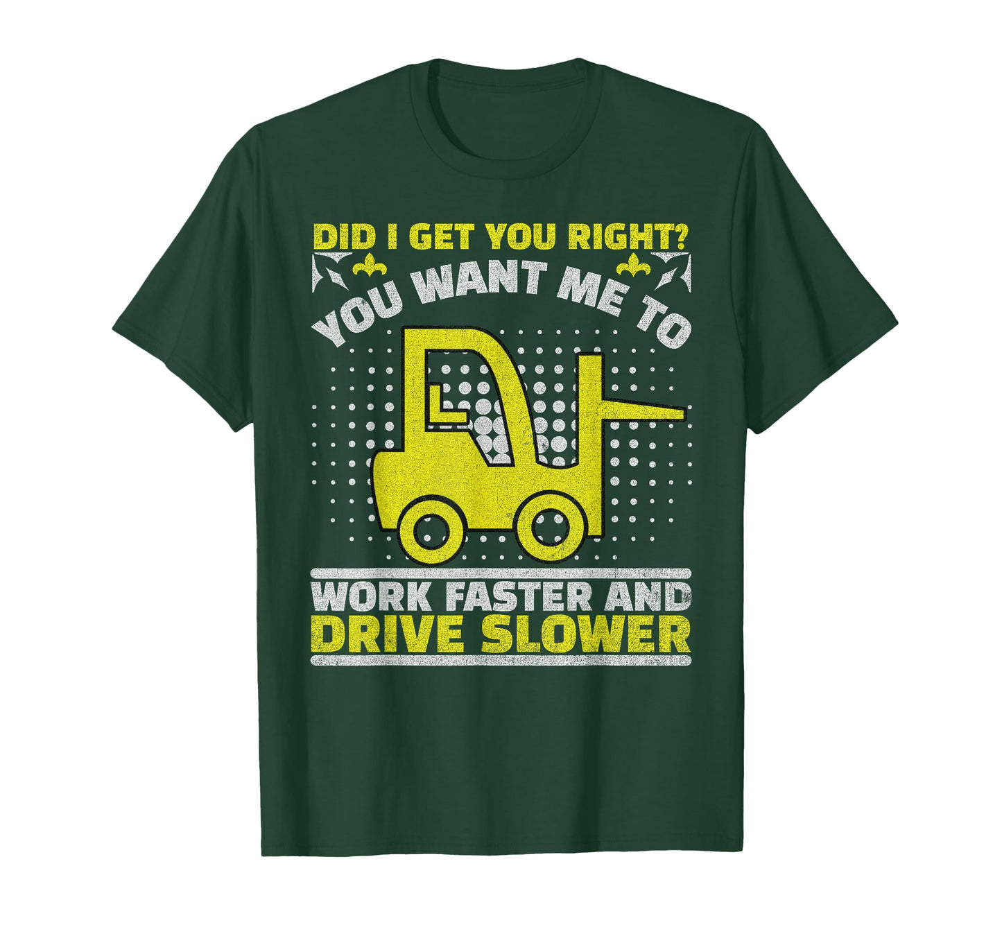 Forklift Operator Jobs & Certified Forklift Driver T-Shirt