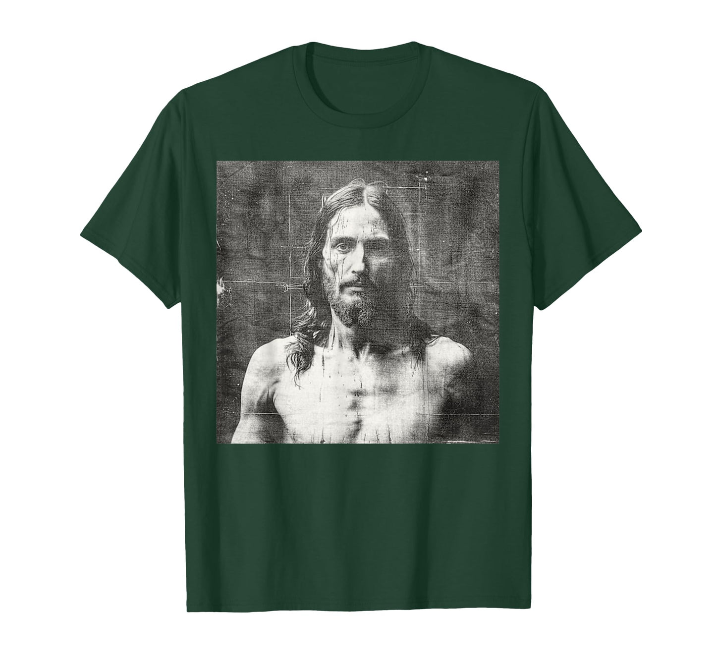 Vintage Jesus Shroud Of Turin T-Shirt