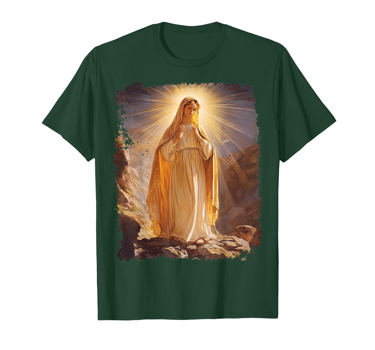 The Virgin Mary Christian Church Religion Women's T-Shirt