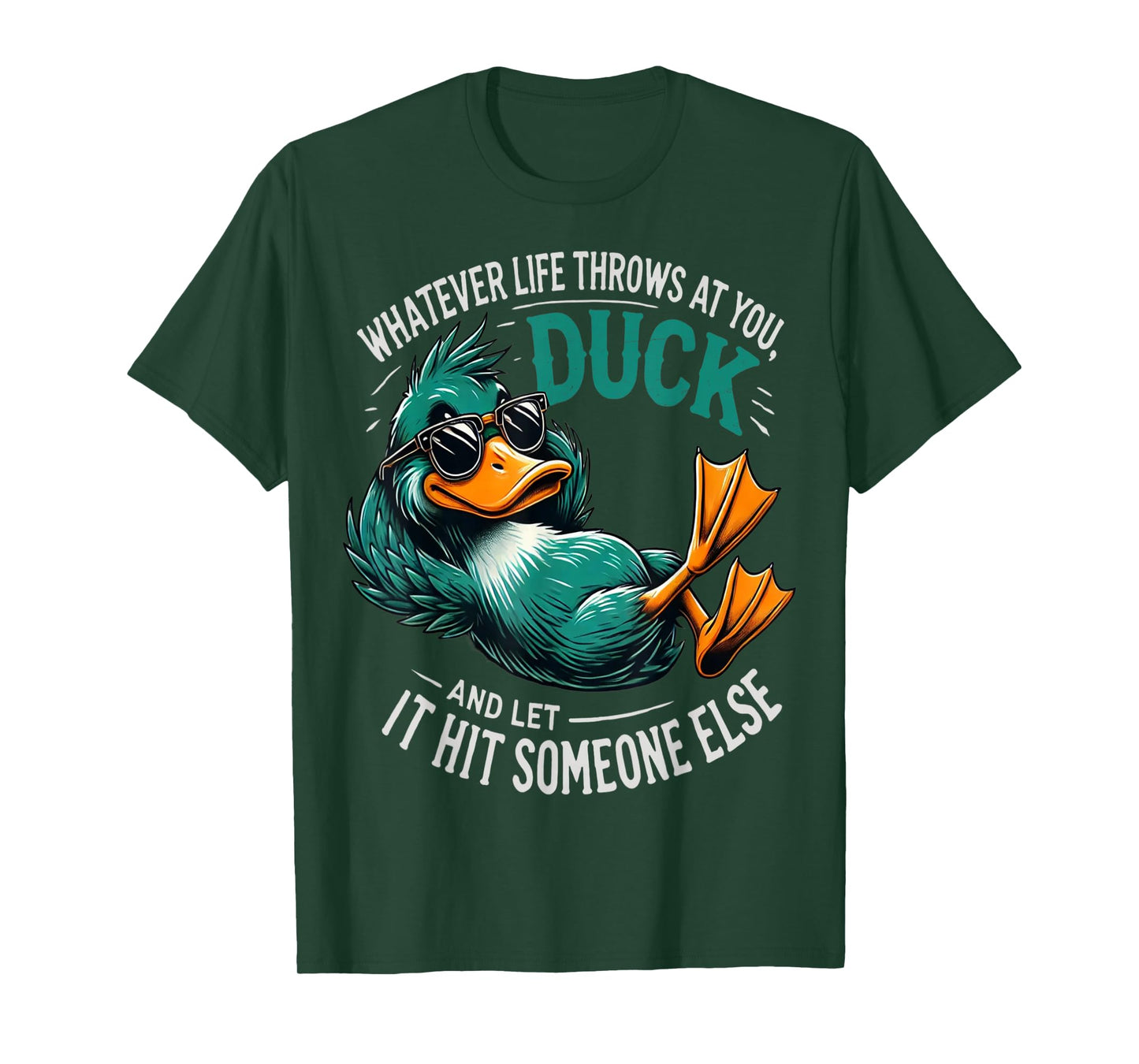 Funny Duck Graphic Tees Men Women Teens Funny Quote Gift T-Shirt
