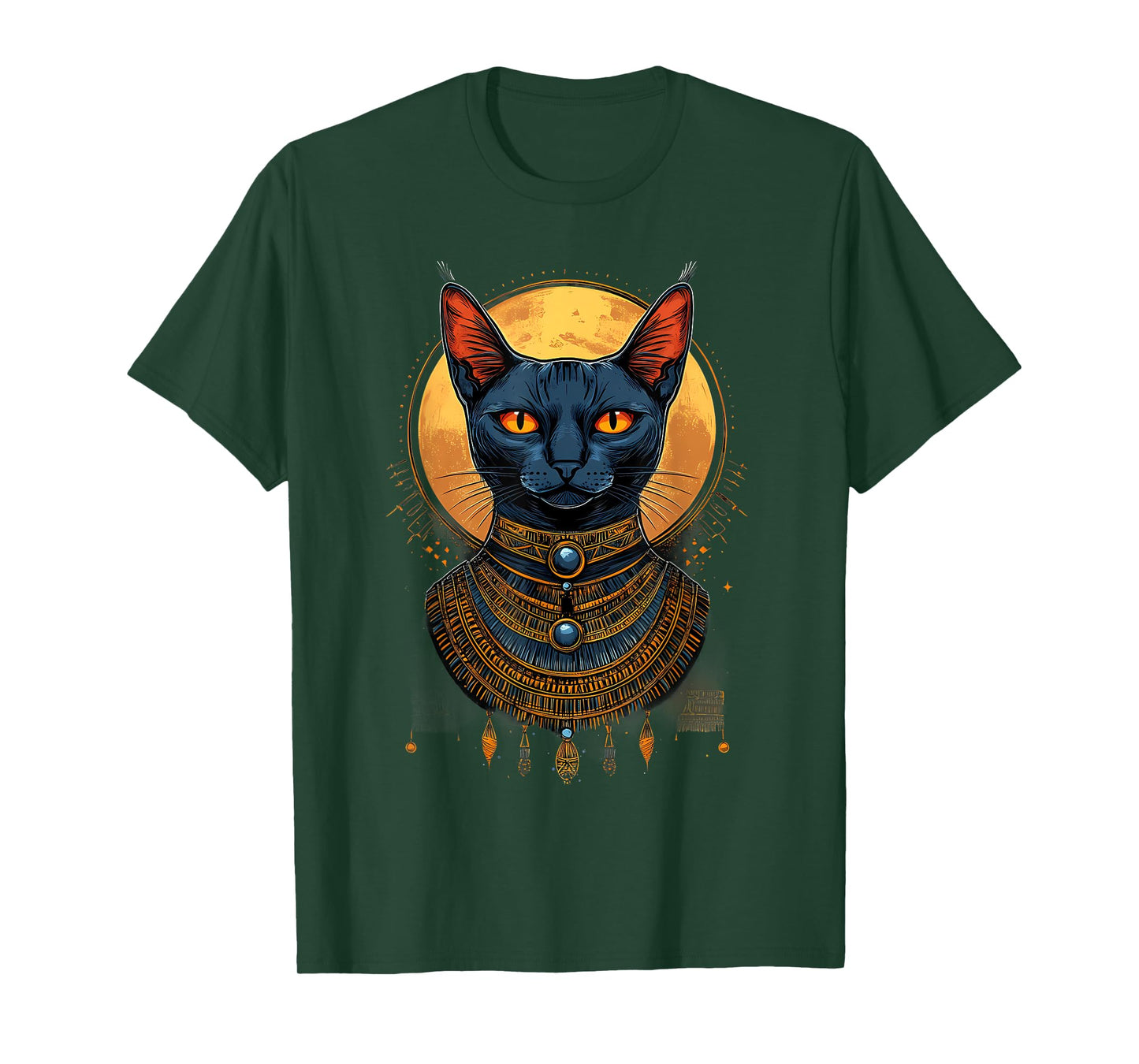 Egyptian God Ancient Egypt Bastet Cat Egypt Mythology T-Shirt for Men Women Kids