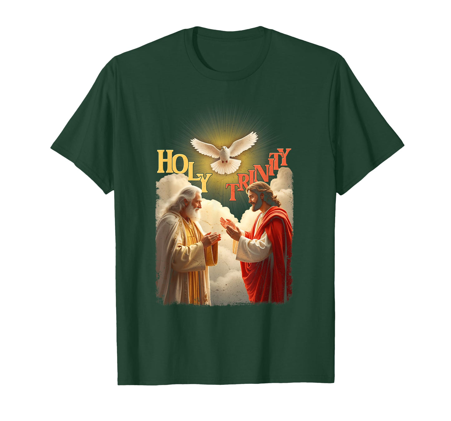 Holy Trinity Father Son Holy Spirit Catholic Christian T-Shirt