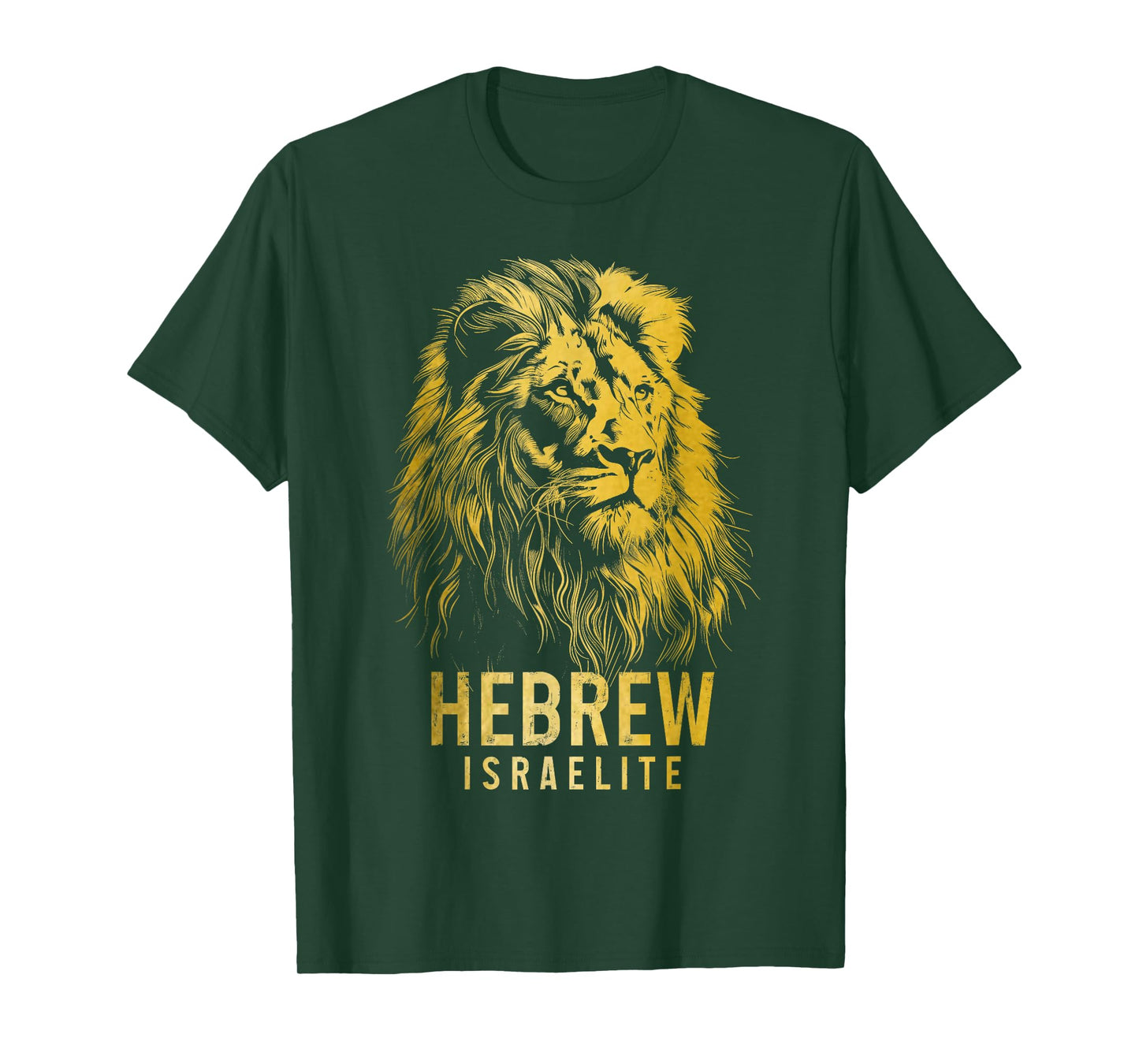 Hebrew Israelite Lion Of Judah Tribe YHWH Jew Jewish Yah T-Shirt