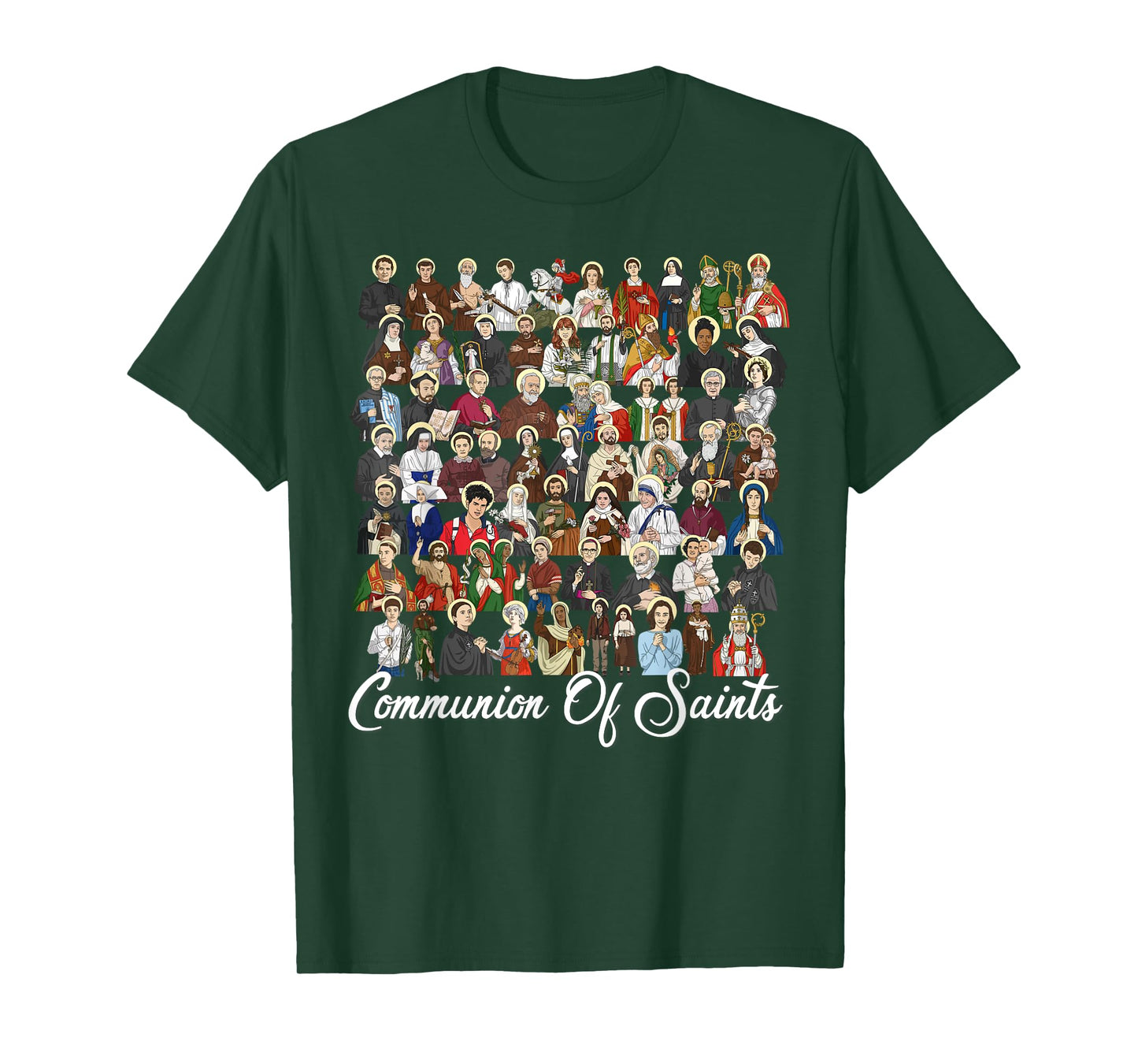 Catholic Patron Saints Latin Religious T-Shirt