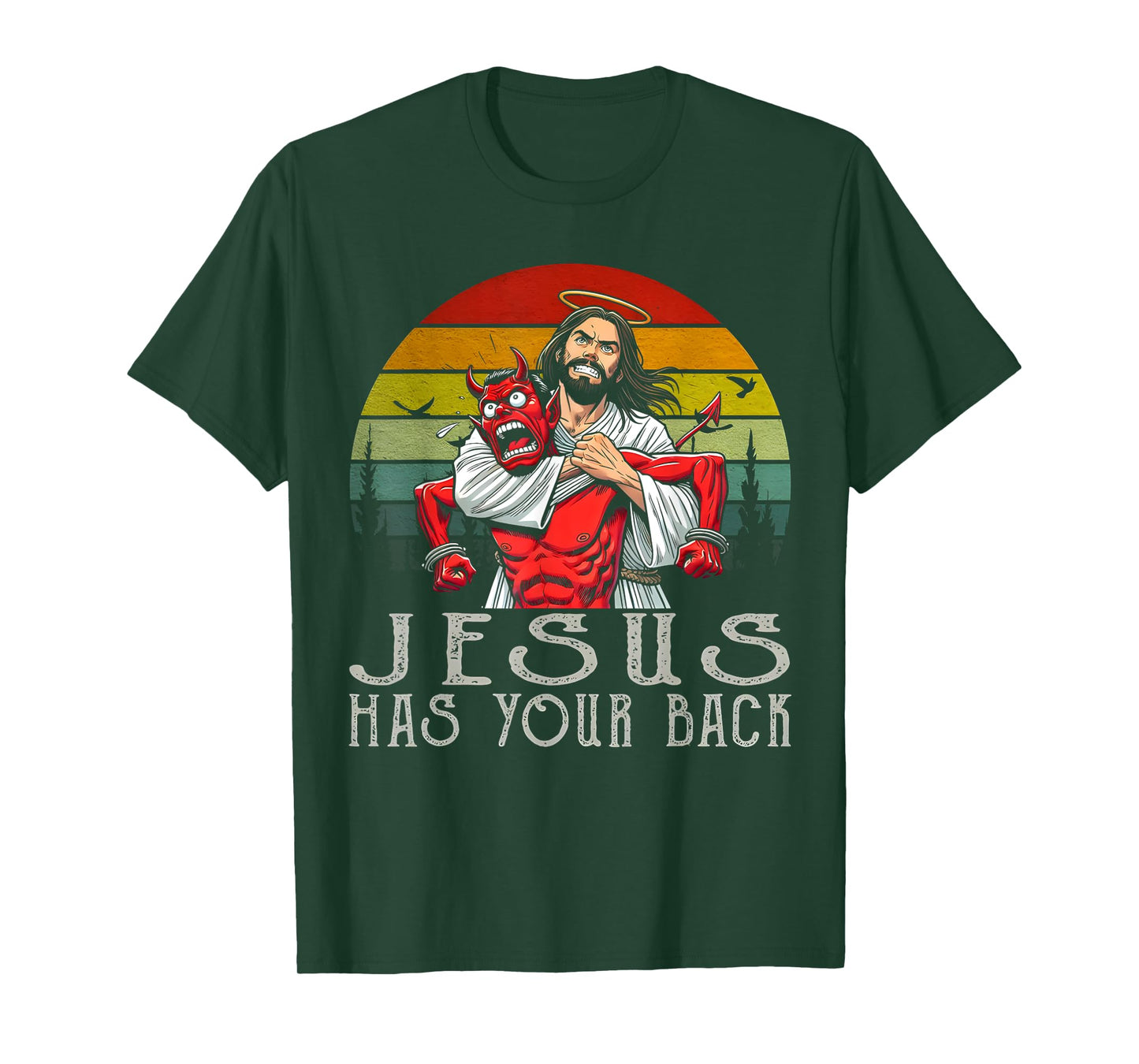 Jesus Has Your Back ! Jesus T Shirt T-Shirt
