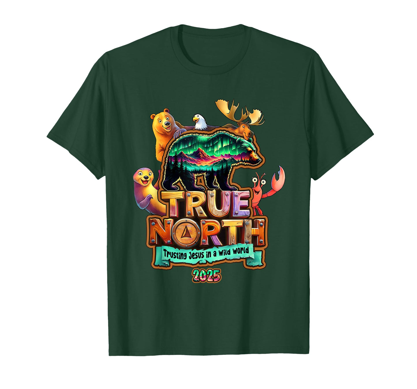 True-North VBS 2025 Trusting Jesus Wilderness Christian T-Shirt