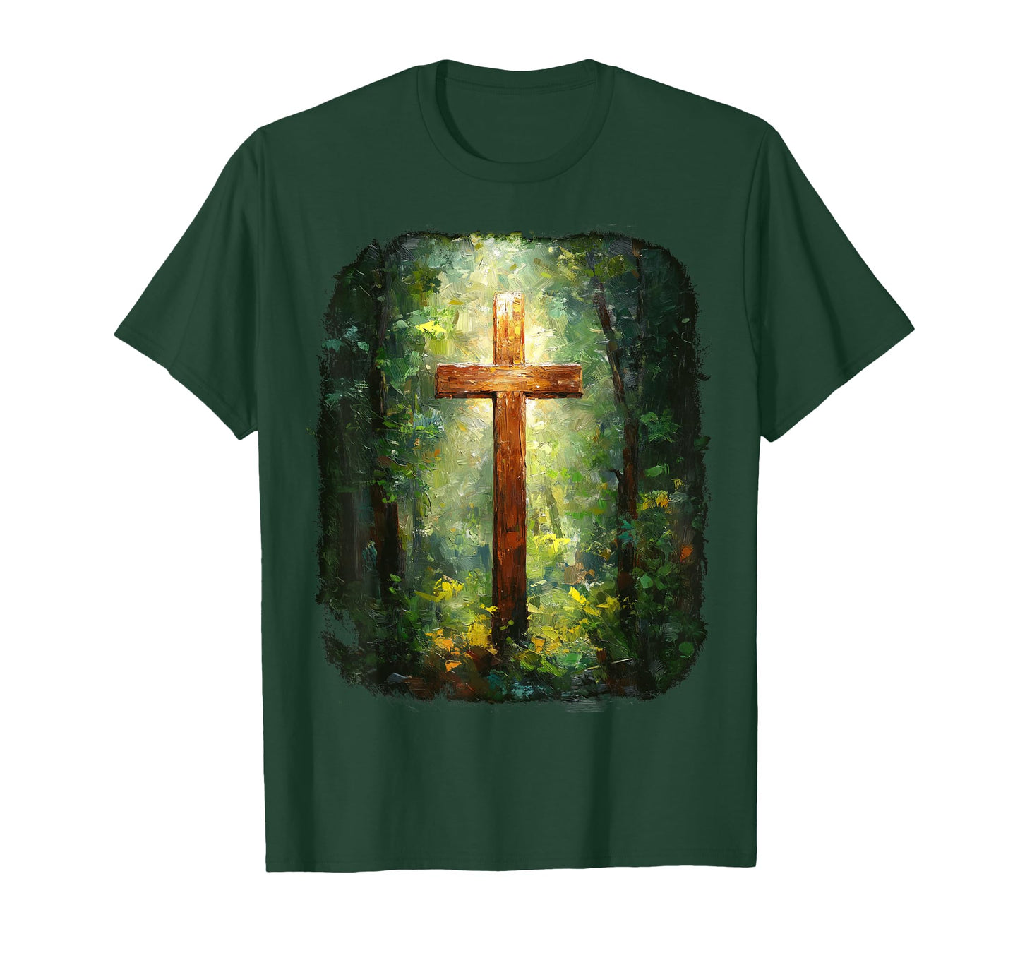 Resurrection Sunday Cross of Jesus Christ Christian Faith T-Shirt