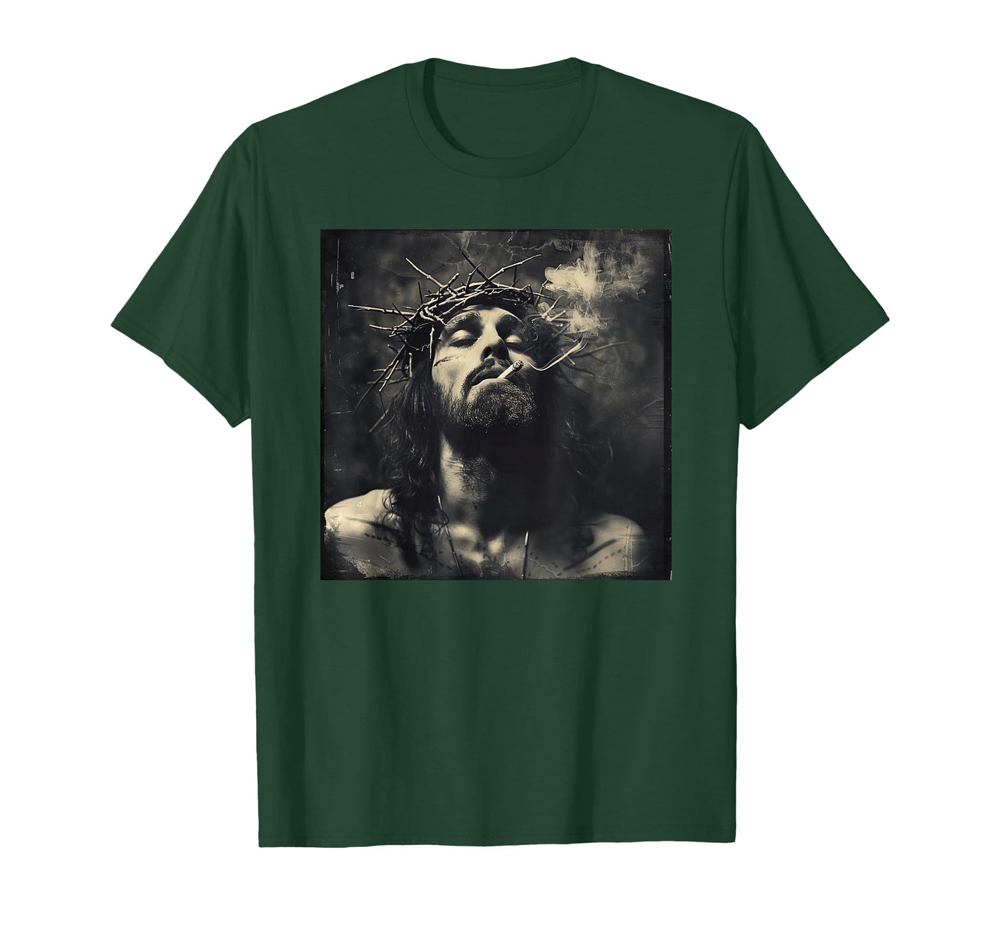 Cooler Jesus Christ Smokes, Resistance, Rebellious Jesus T-Shirt