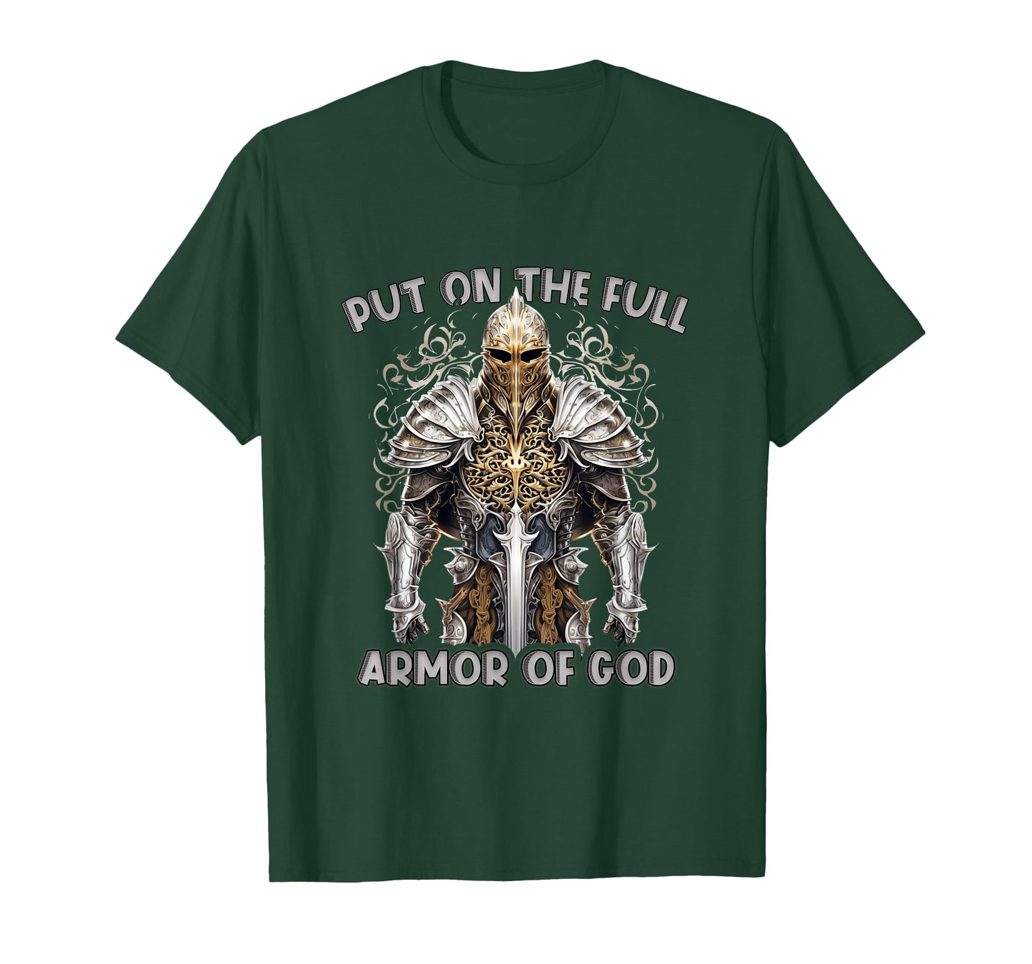 Armor of God Christian Bible Verse Religious T-Shirt